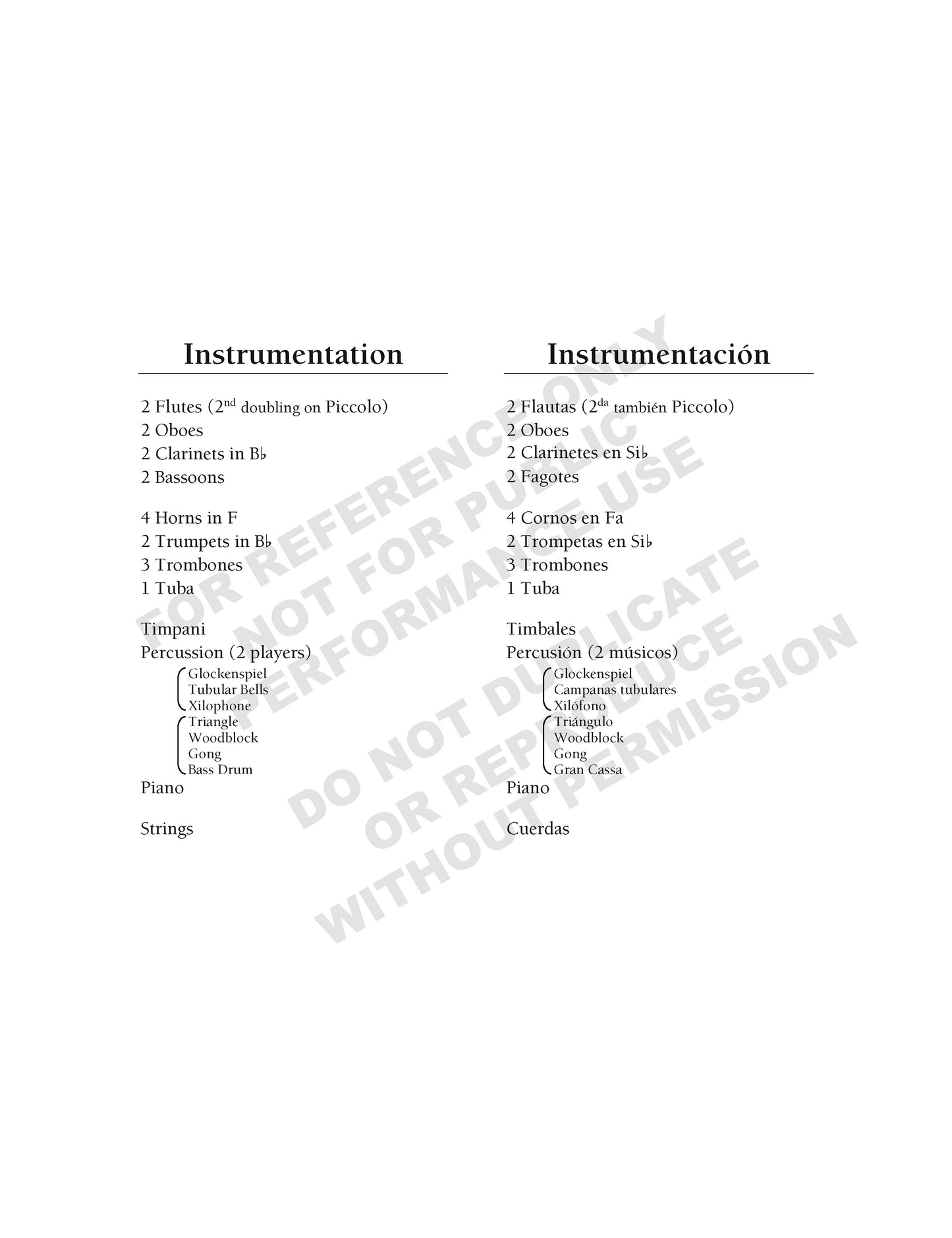 El Sombrerón, for orchestra