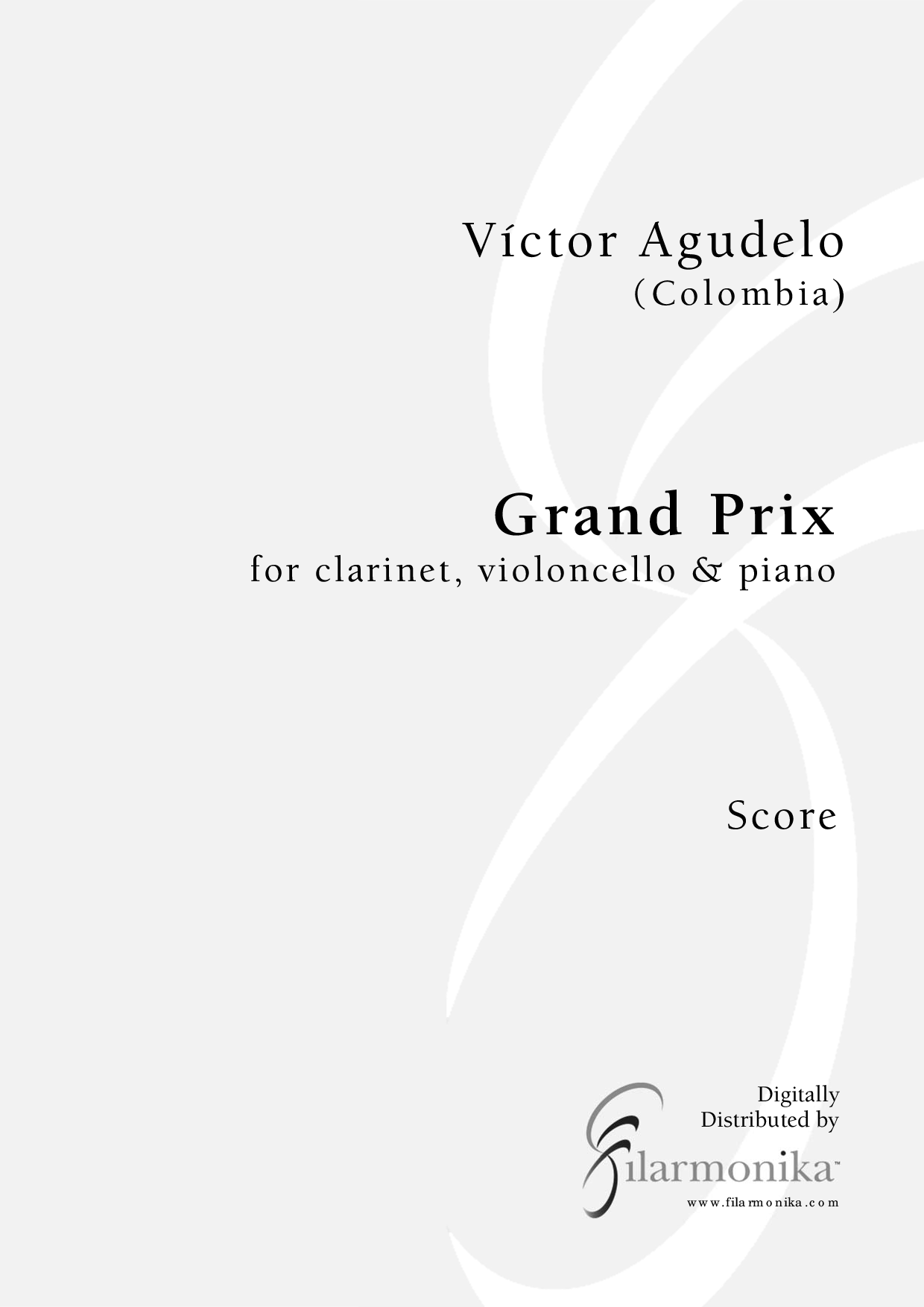 Grand prix, for clarinet, cello, and piano