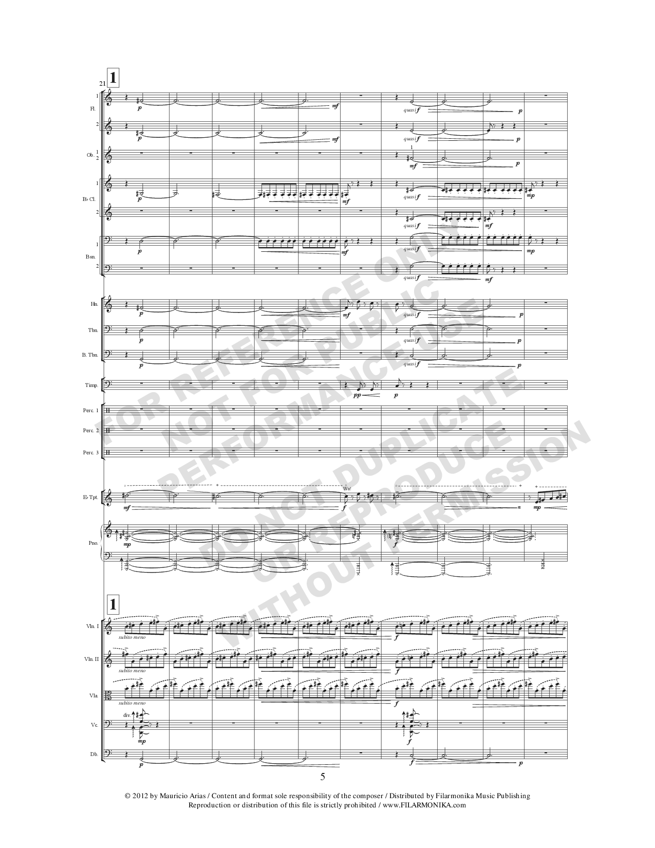 Rapsodia camaleónica, for trumpet, piano, and orchestra