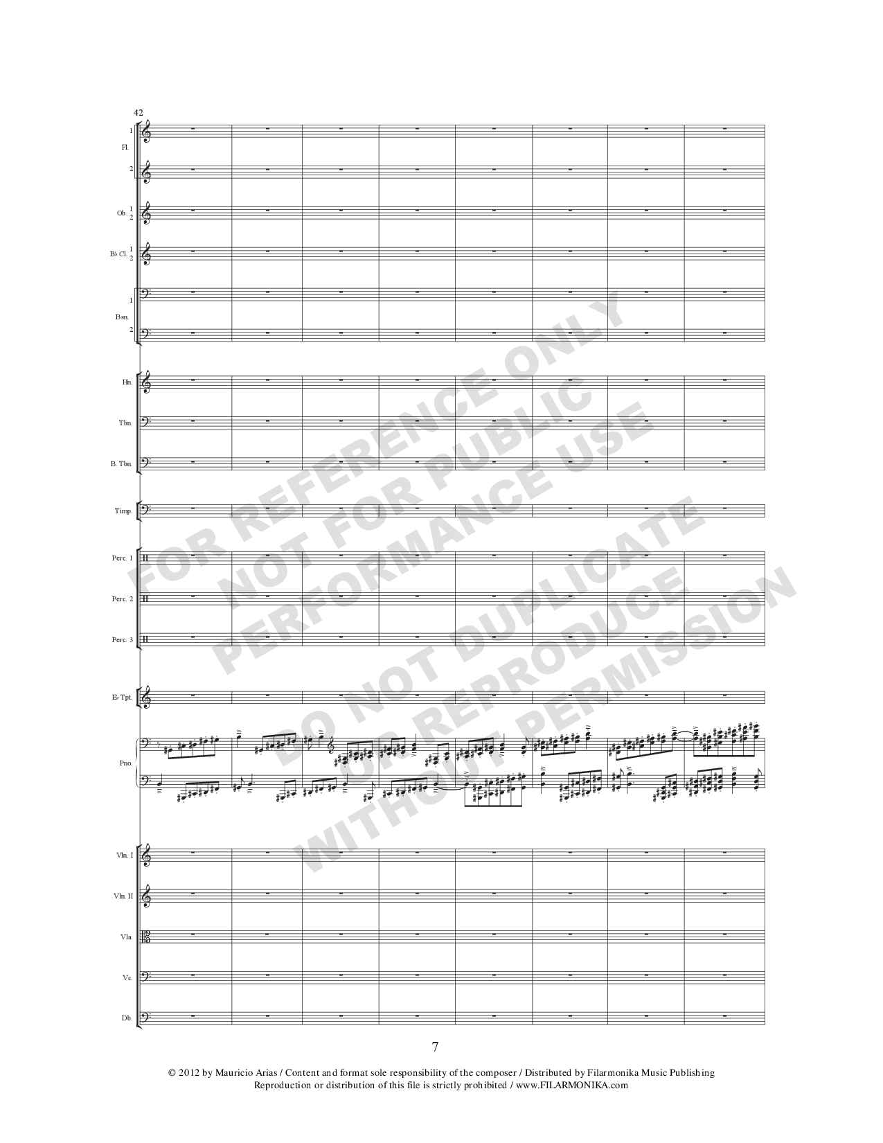 Rapsodia camaleónica, for trumpet, piano, and orchestra