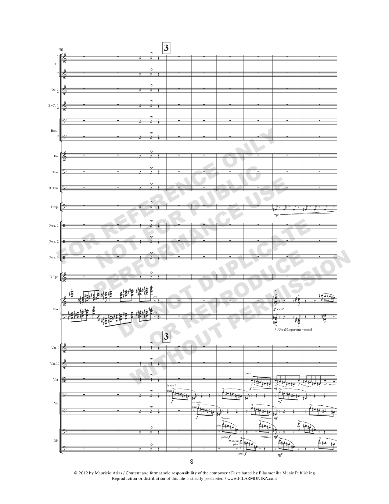 Rapsodia camaleónica, for trumpet, piano, and orchestra