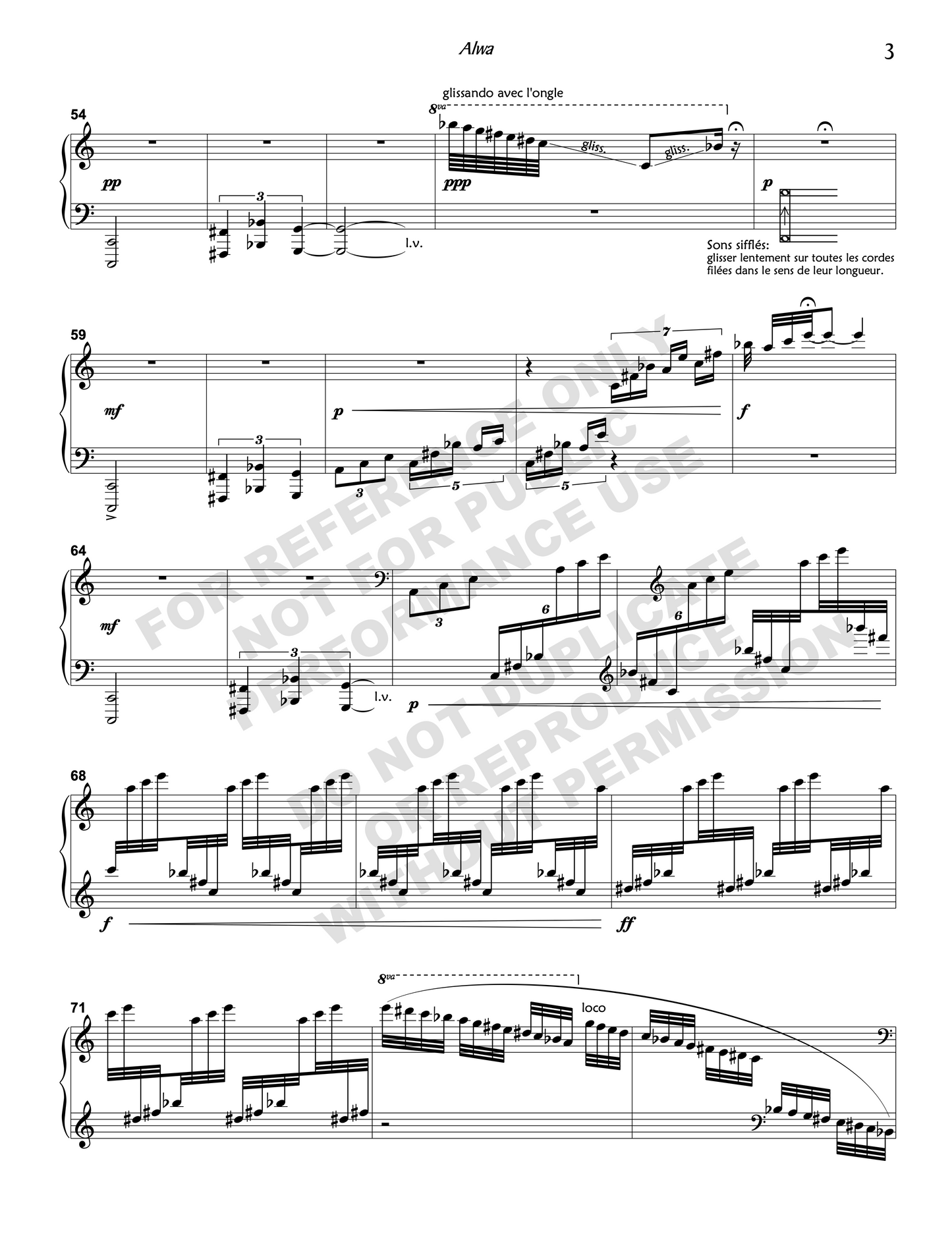 Alwa, for harp