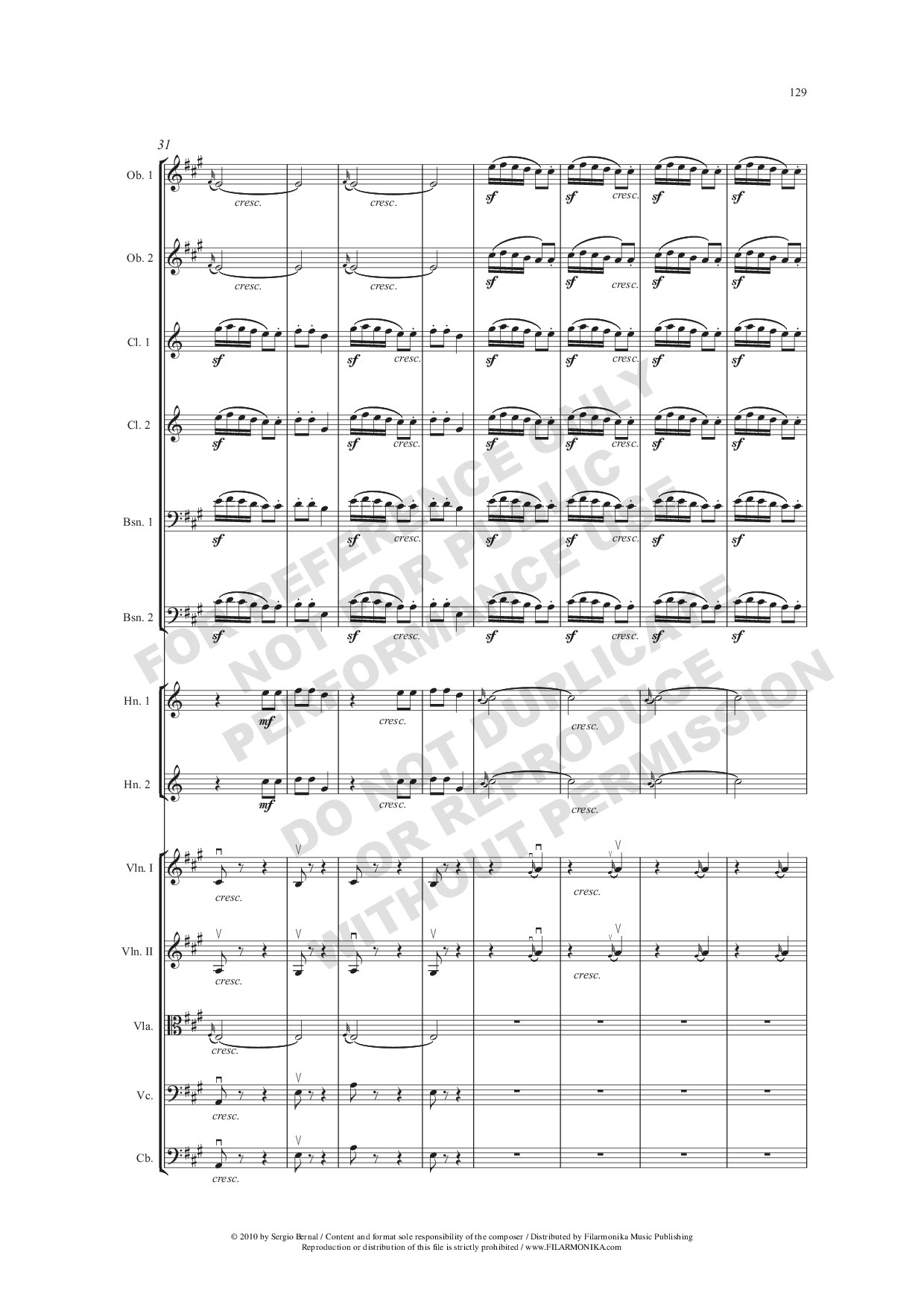 Adaptation of A "Midsummer Night's Dream", for orchestra