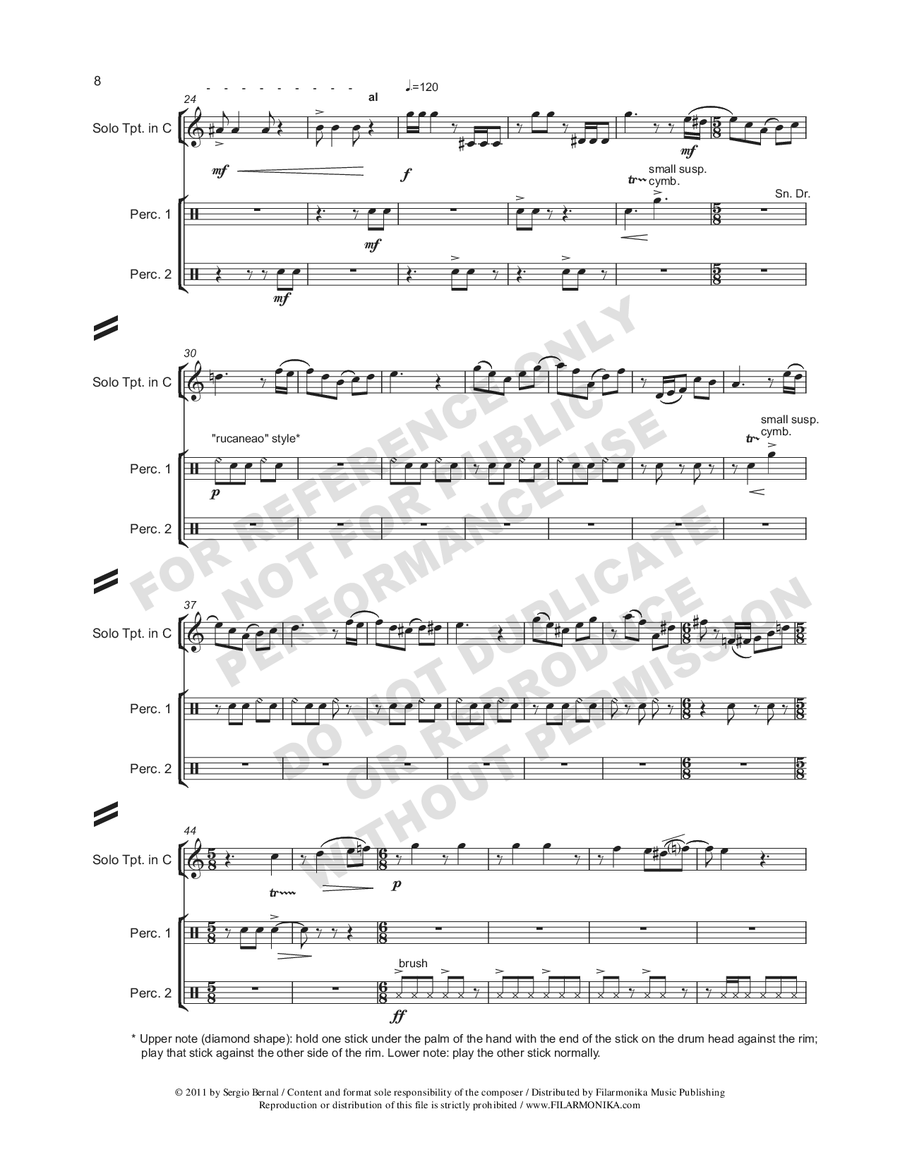 Andares, for trumpet and orchestra