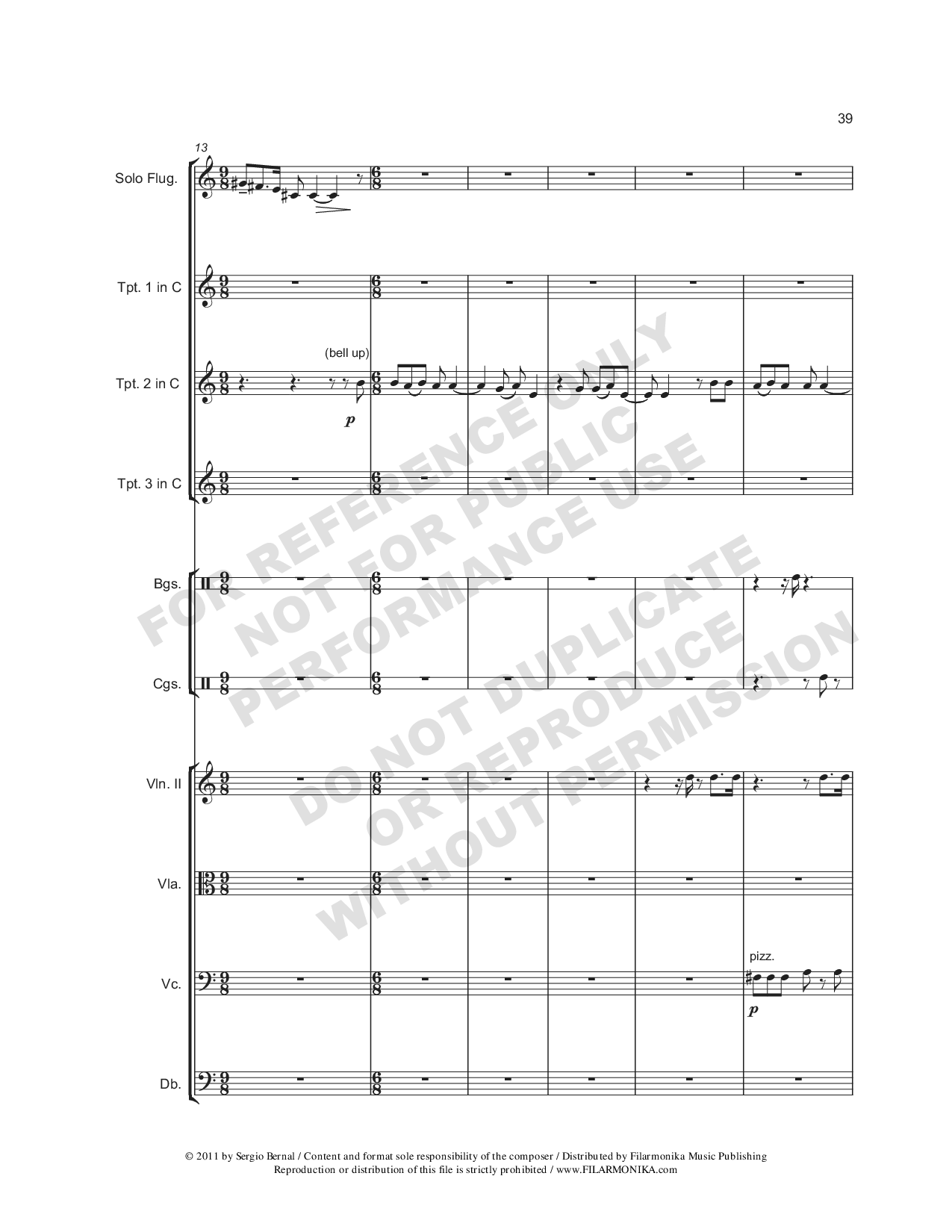 Andares, for trumpet and orchestra