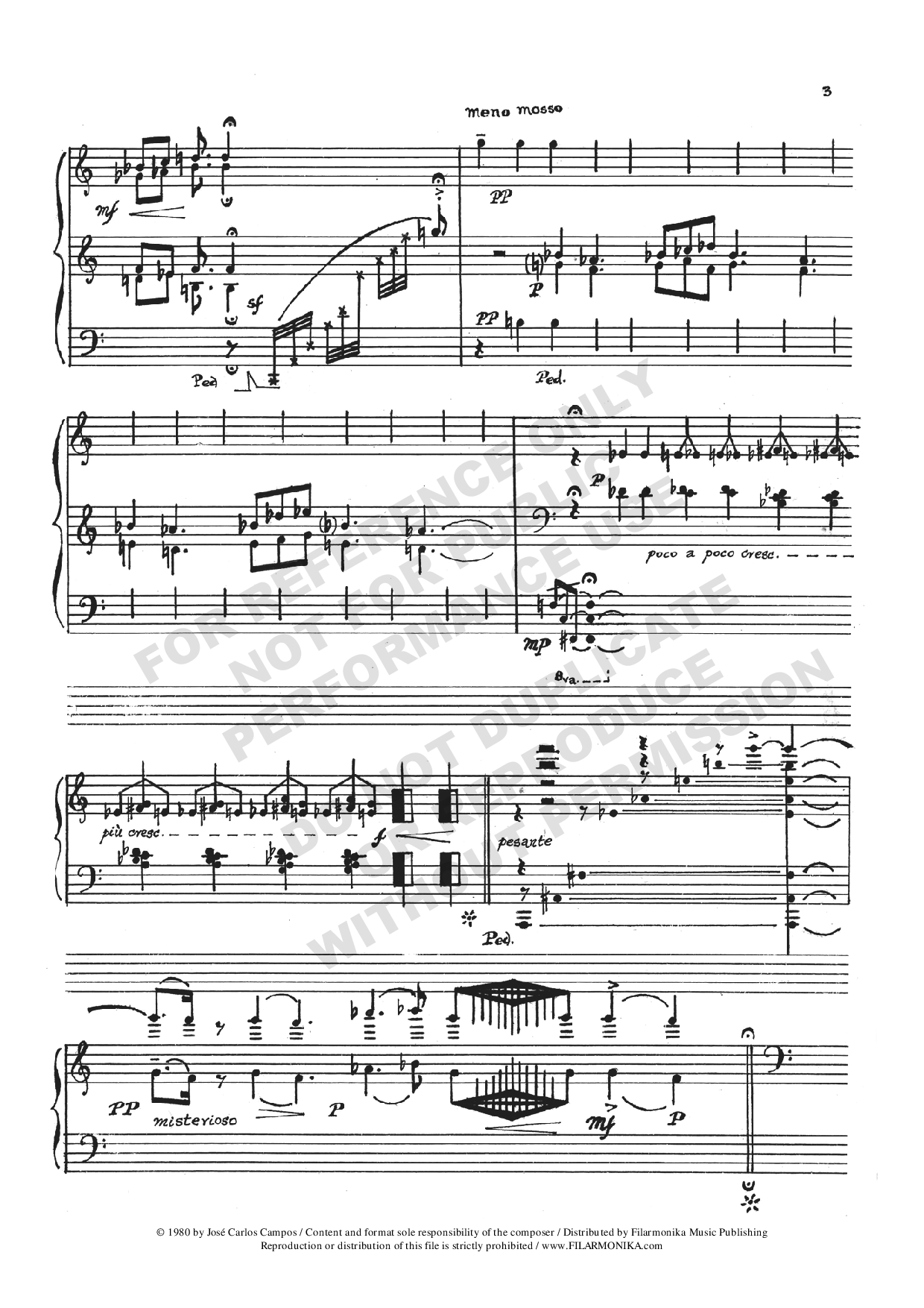 Encontros, for solo piano