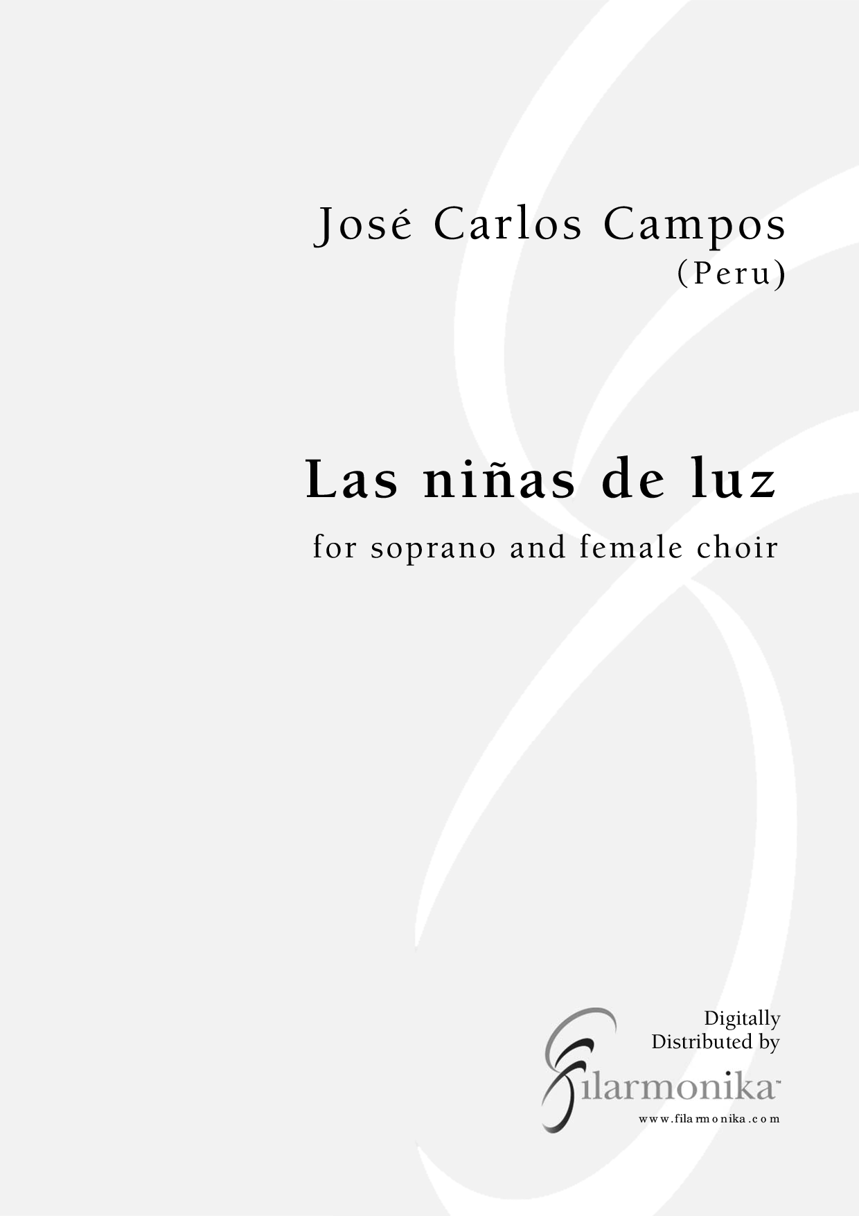 Las niñas de luz, for soprano and female choir