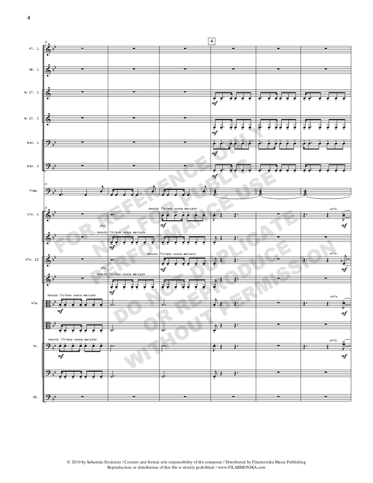 Geografía del desastre, for orchestra