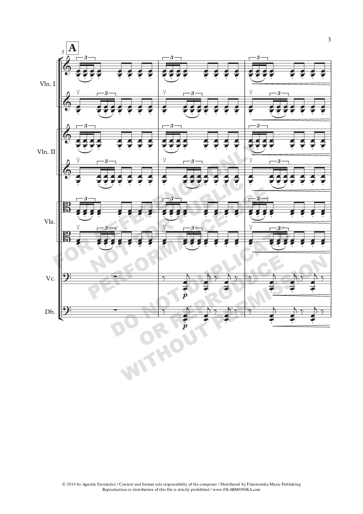 Arreglos bolivianos, for string orchestra