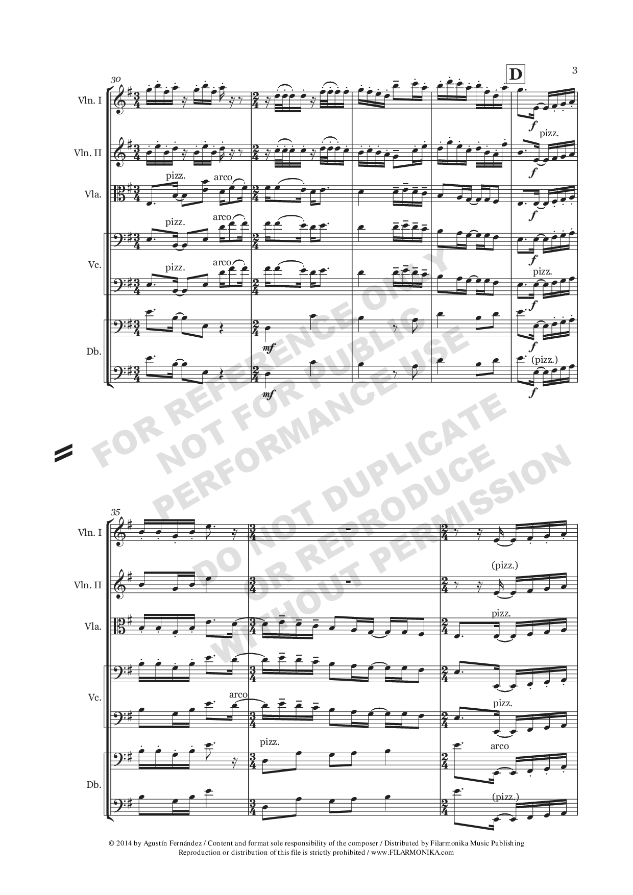 Arreglos bolivianos, for string orchestra