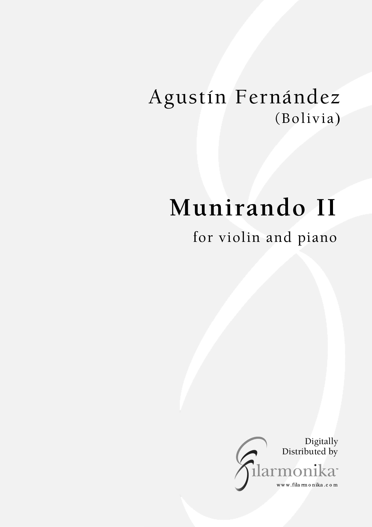 Munirando II, for violin and piano