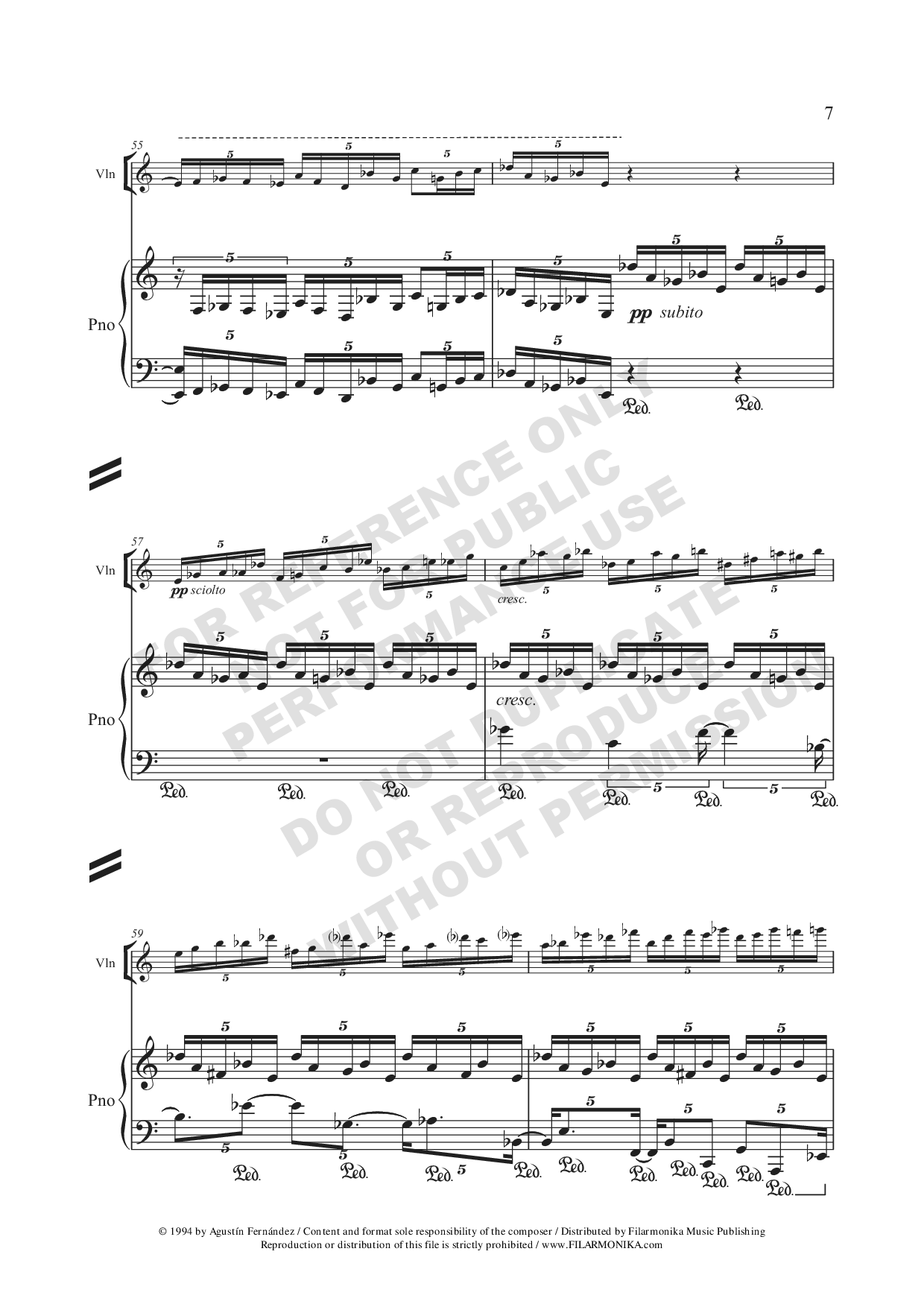 Munirando II, for violin and piano