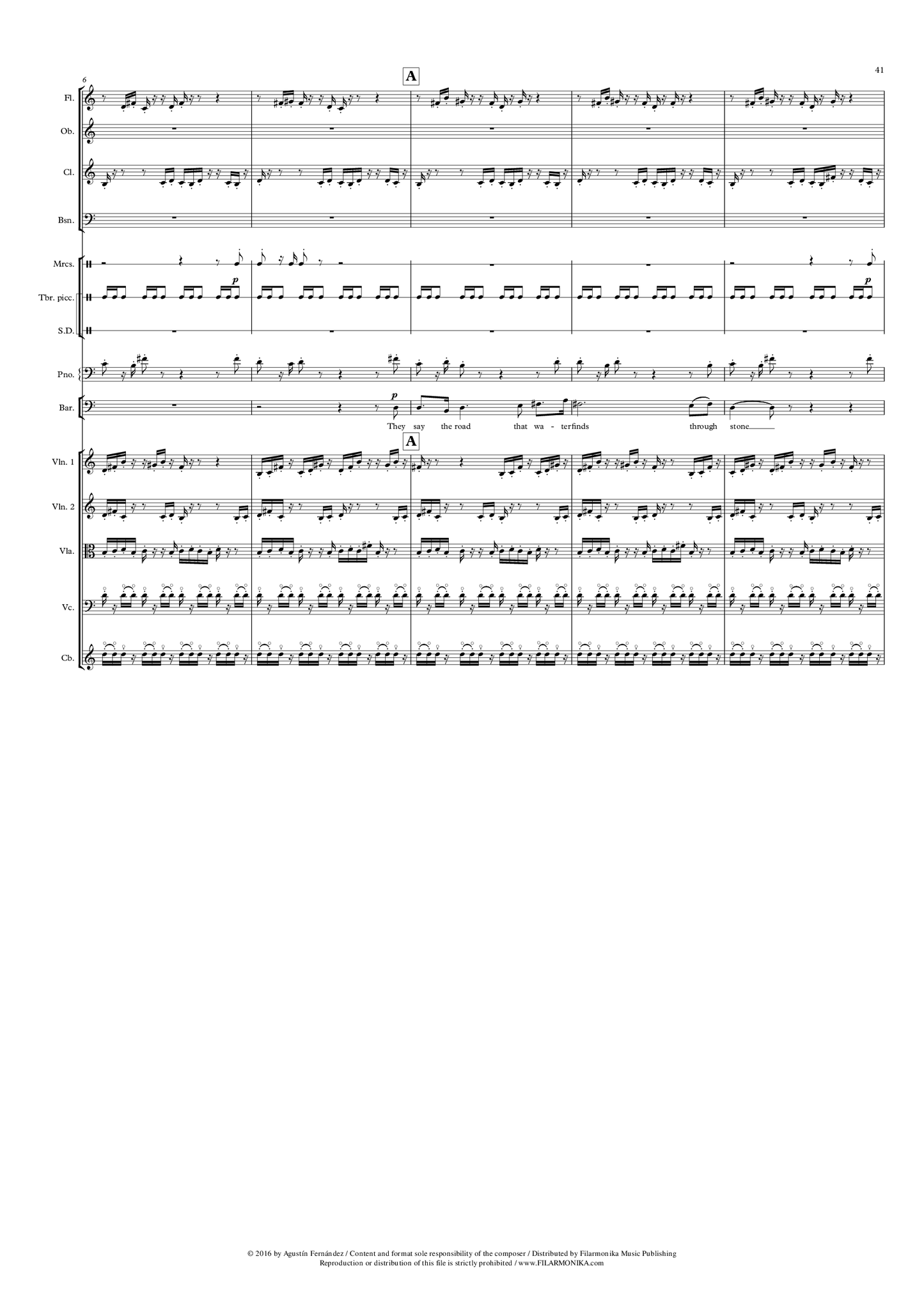 Notes from Underground, for baritone, choir, and ensemble