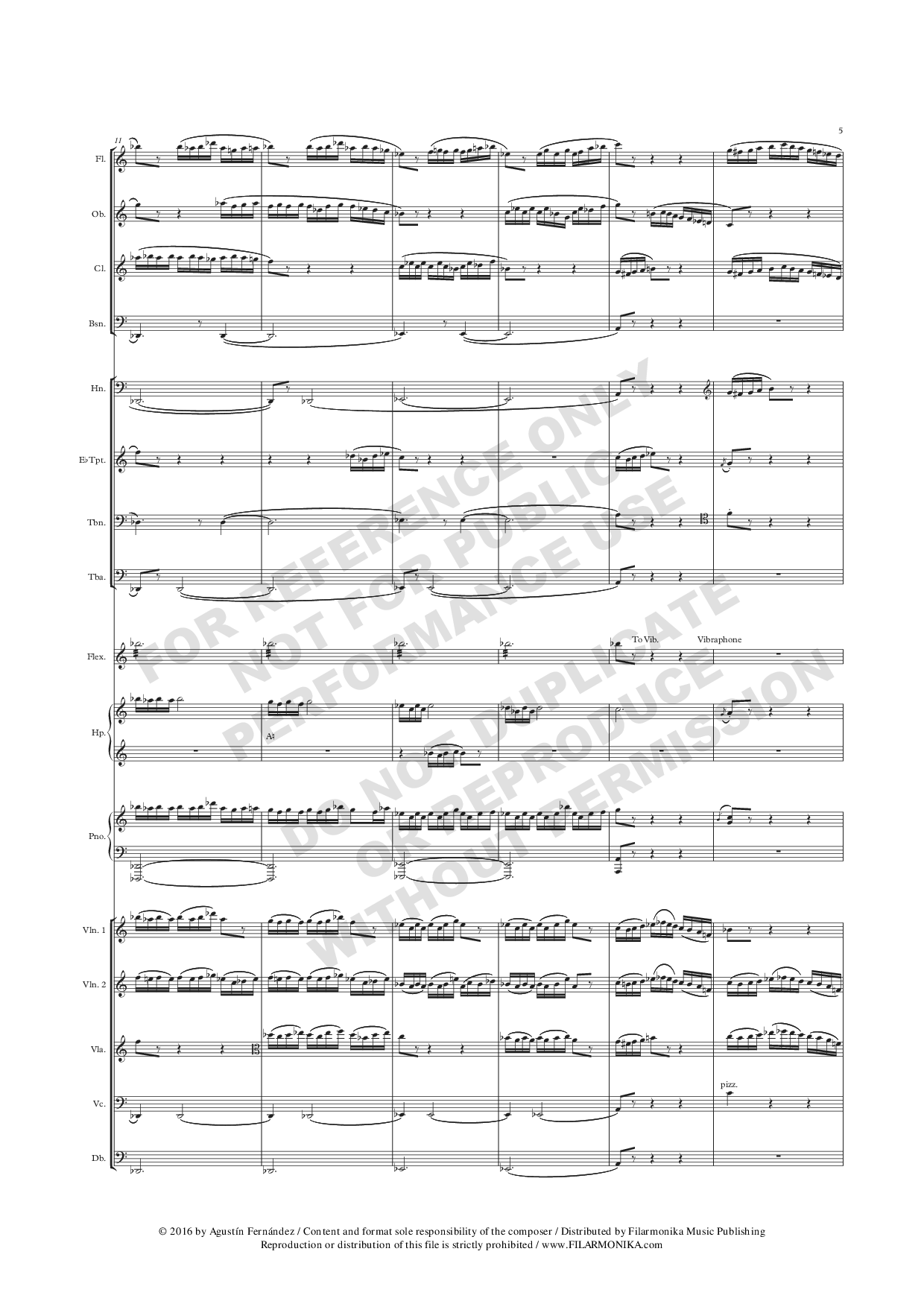 Río Bravo, for ensemble