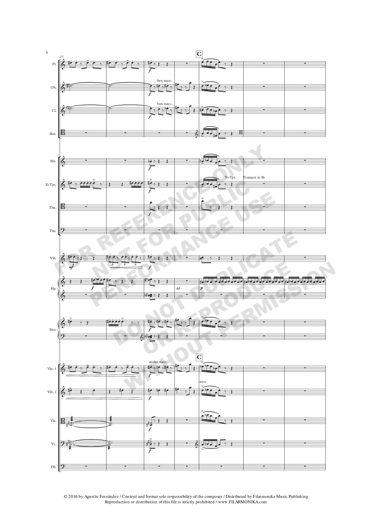 Río Bravo, for ensemble