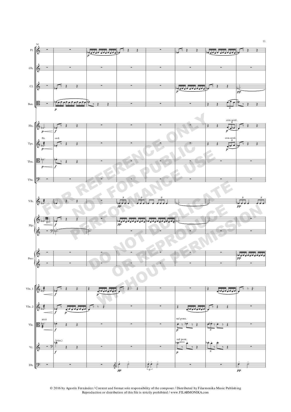 Río Bravo, for ensemble