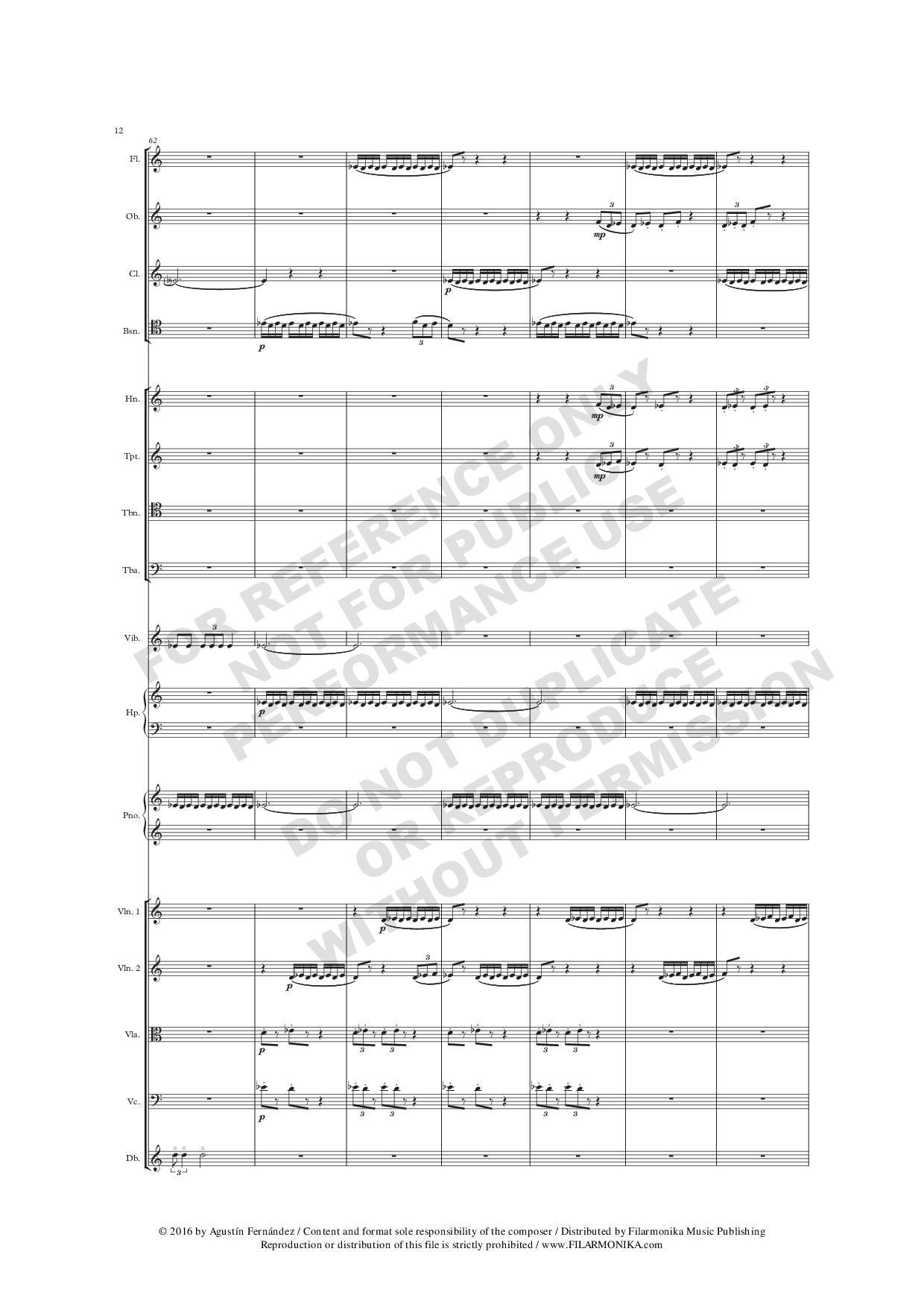 Río Bravo, for ensemble