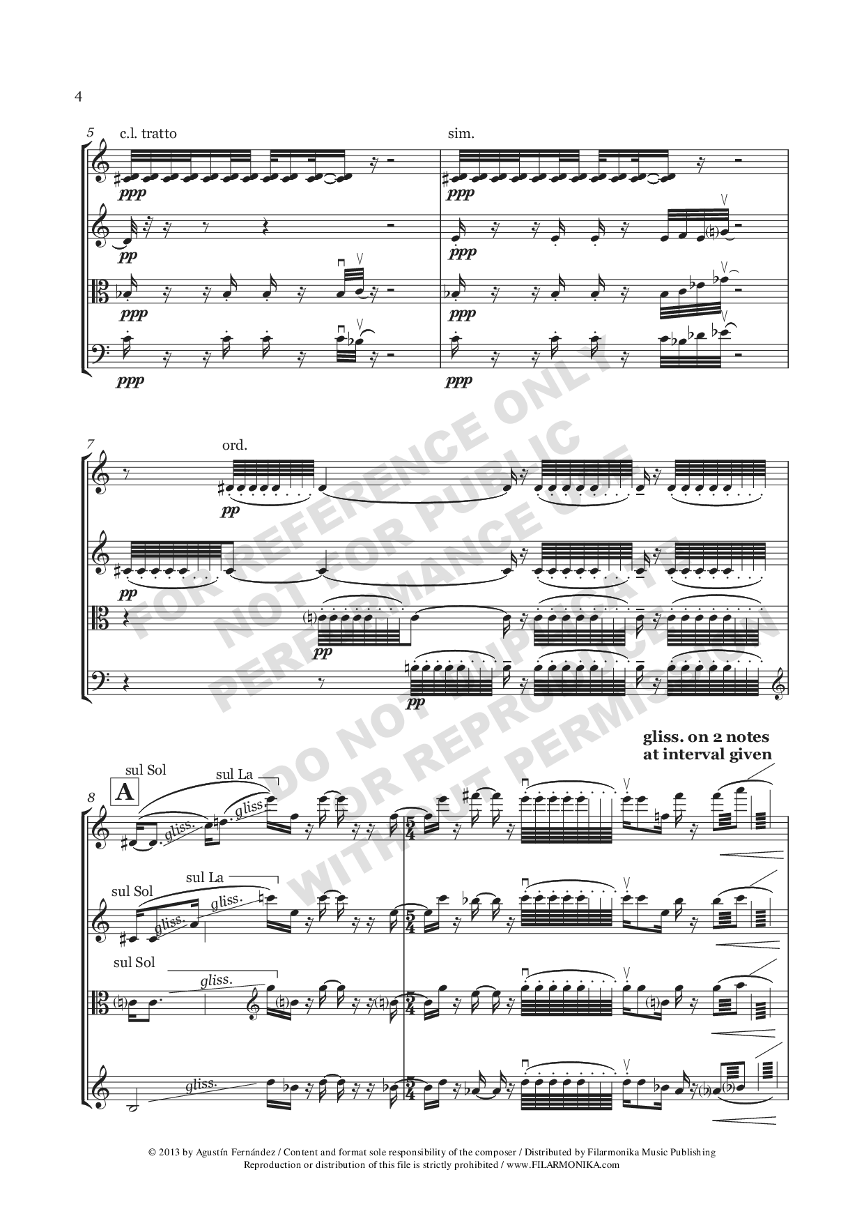 String Quartet Nº2, 'Sin tiempo'