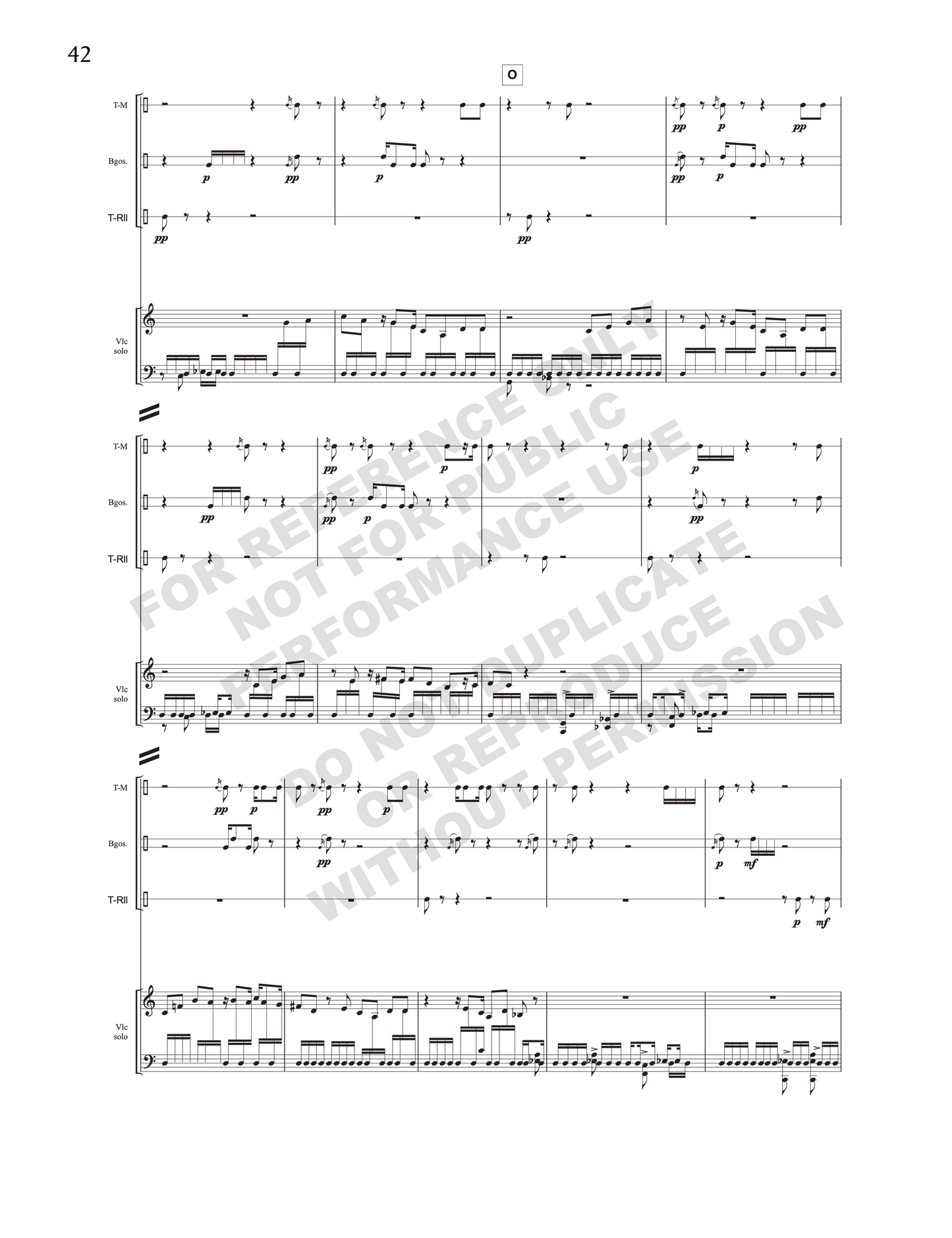 Concerto for cello and orchestra / Concierto para cello y orquesta