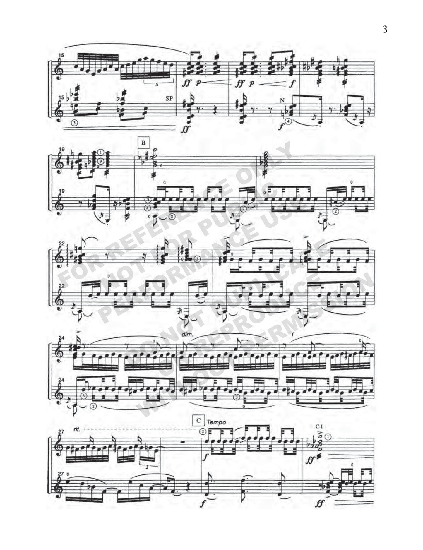 Dúo concertante, for charango and guitar