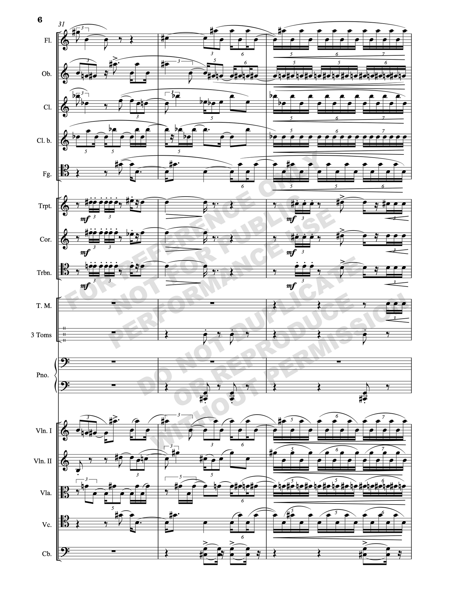 Laudes II, for chamber ensemble