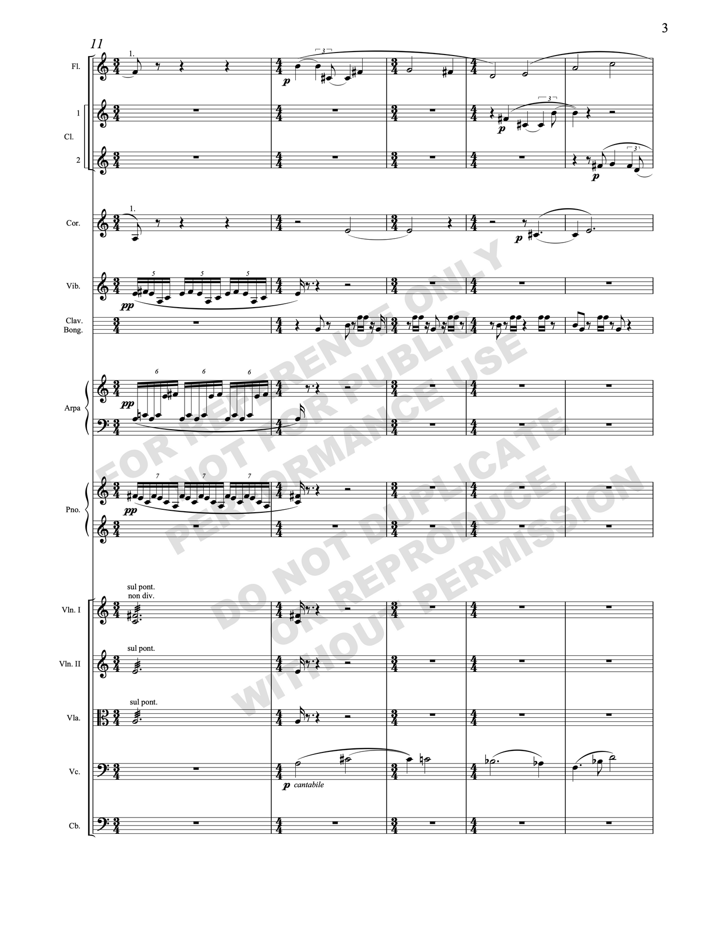 Secuencias, for violin and orchestra