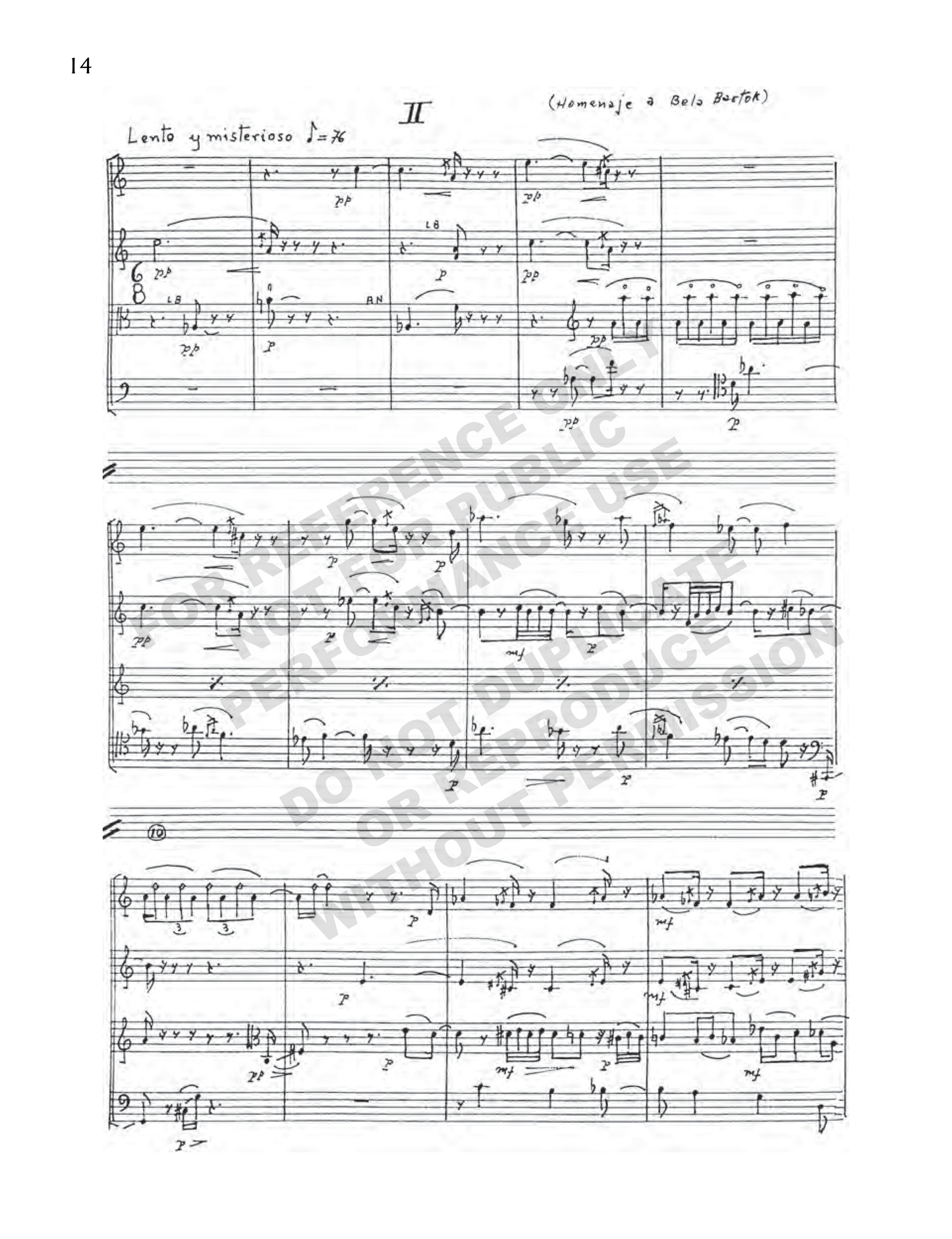 String Quartet Nº 3