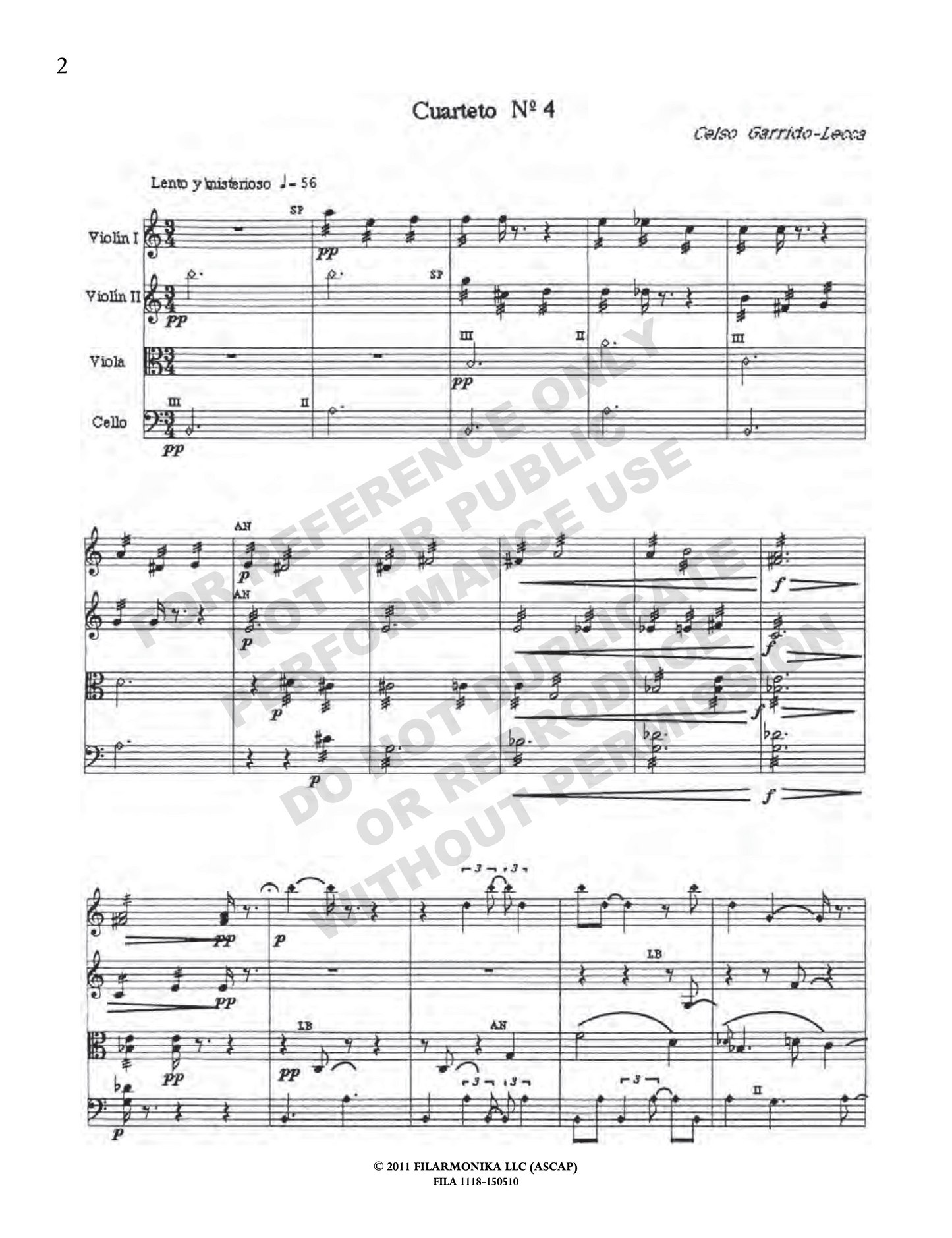 String Quartet Nº 4