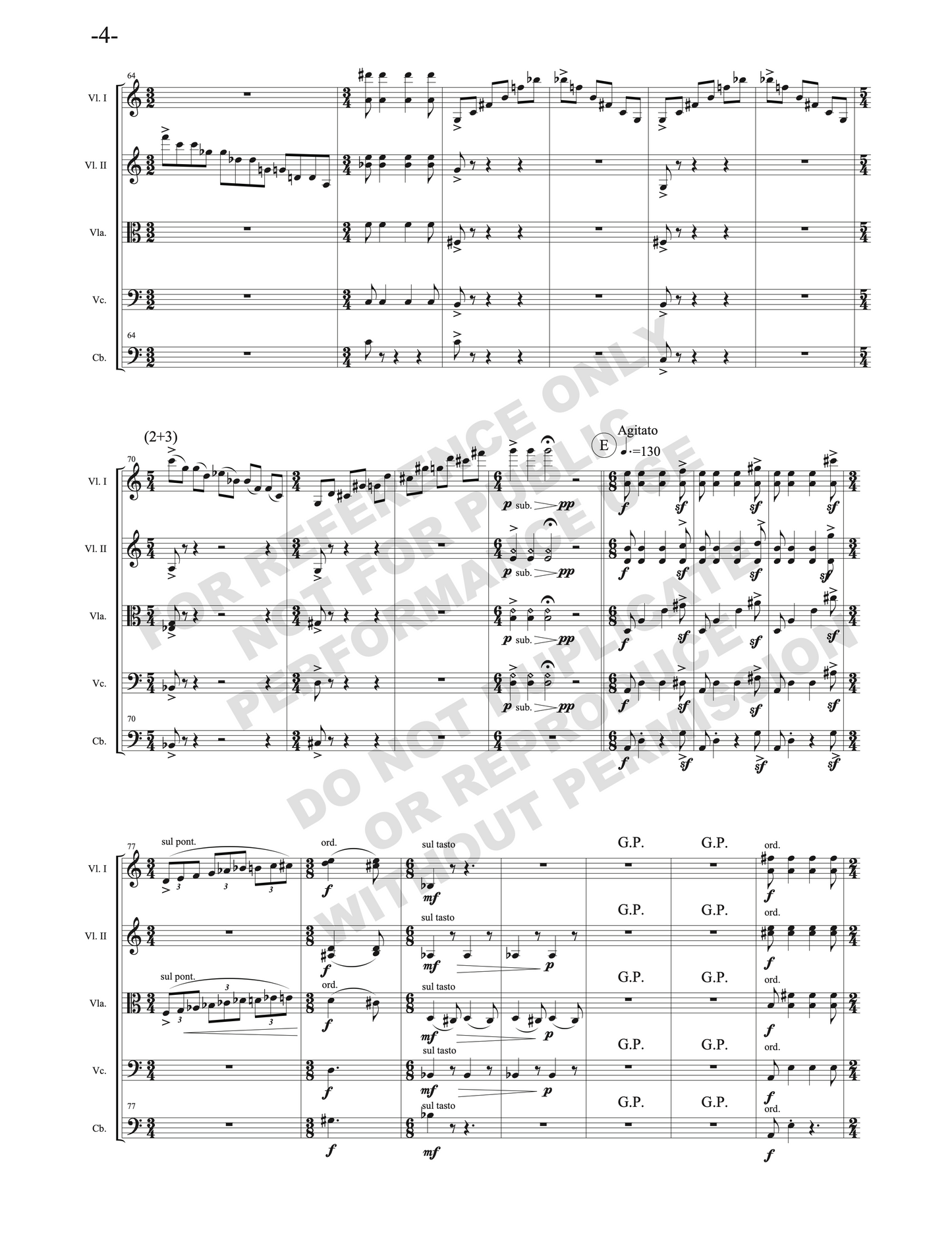 Arcano, for string orchestra