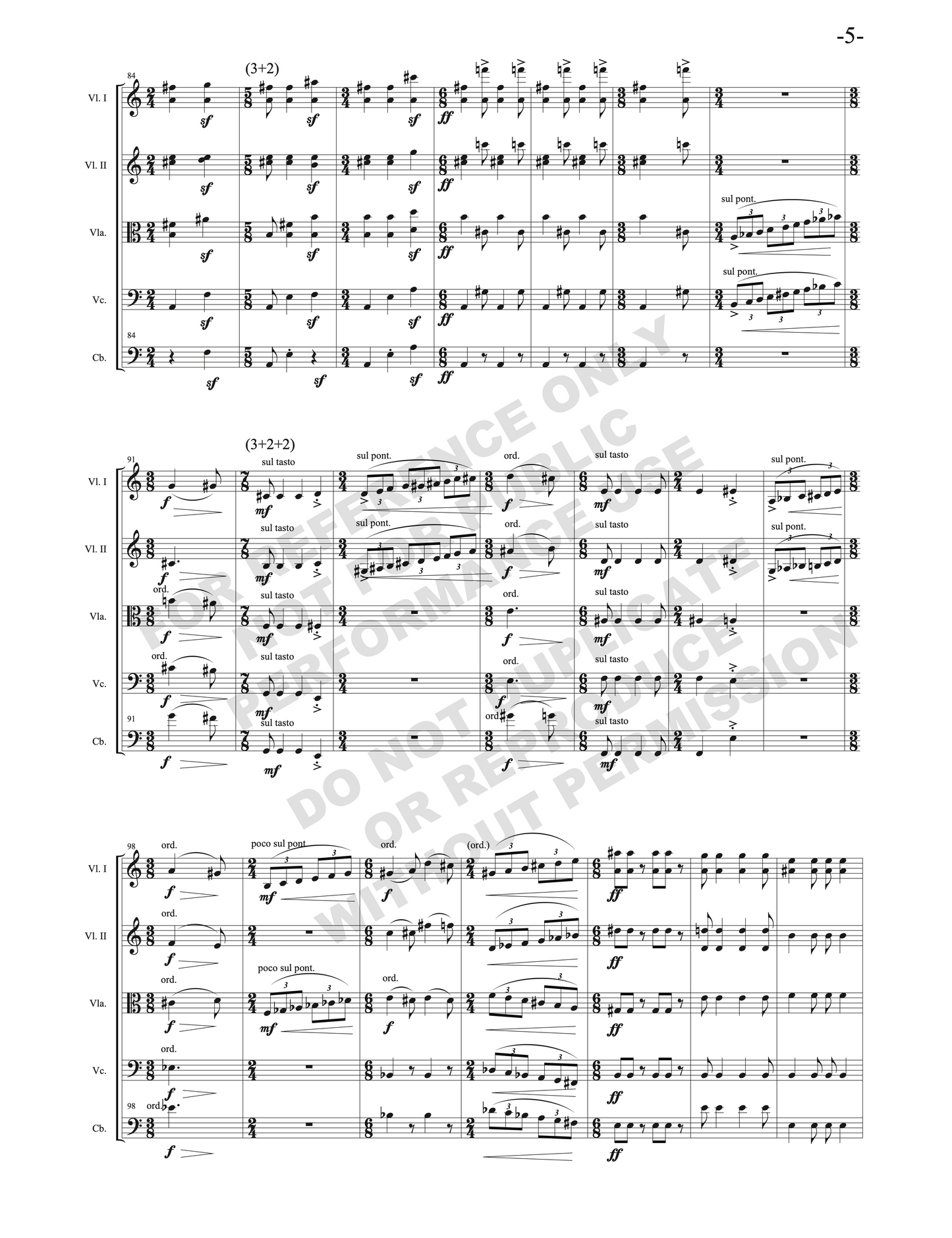 Arcano, for string orchestra