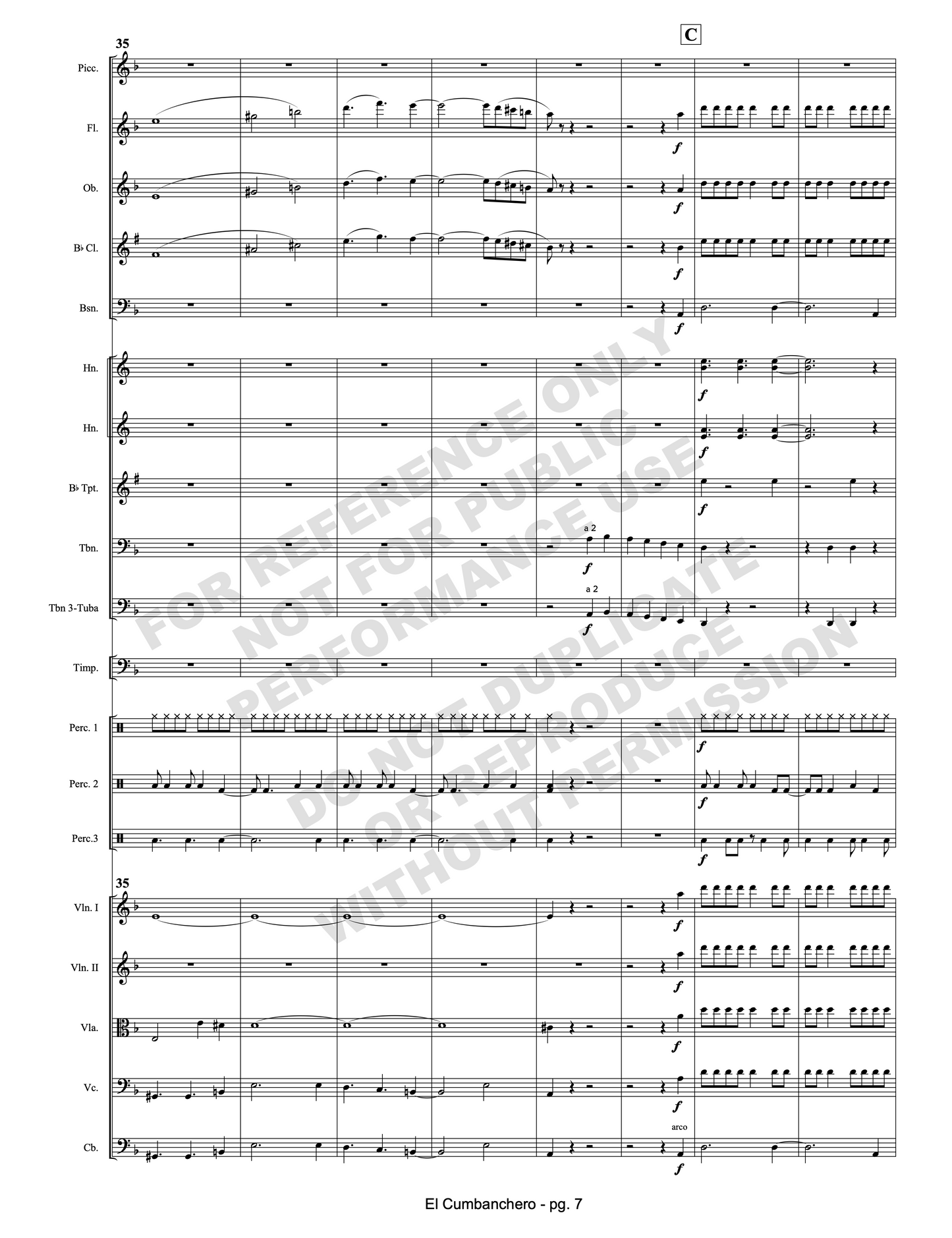 El cumbanchero (arr. Gonzales)