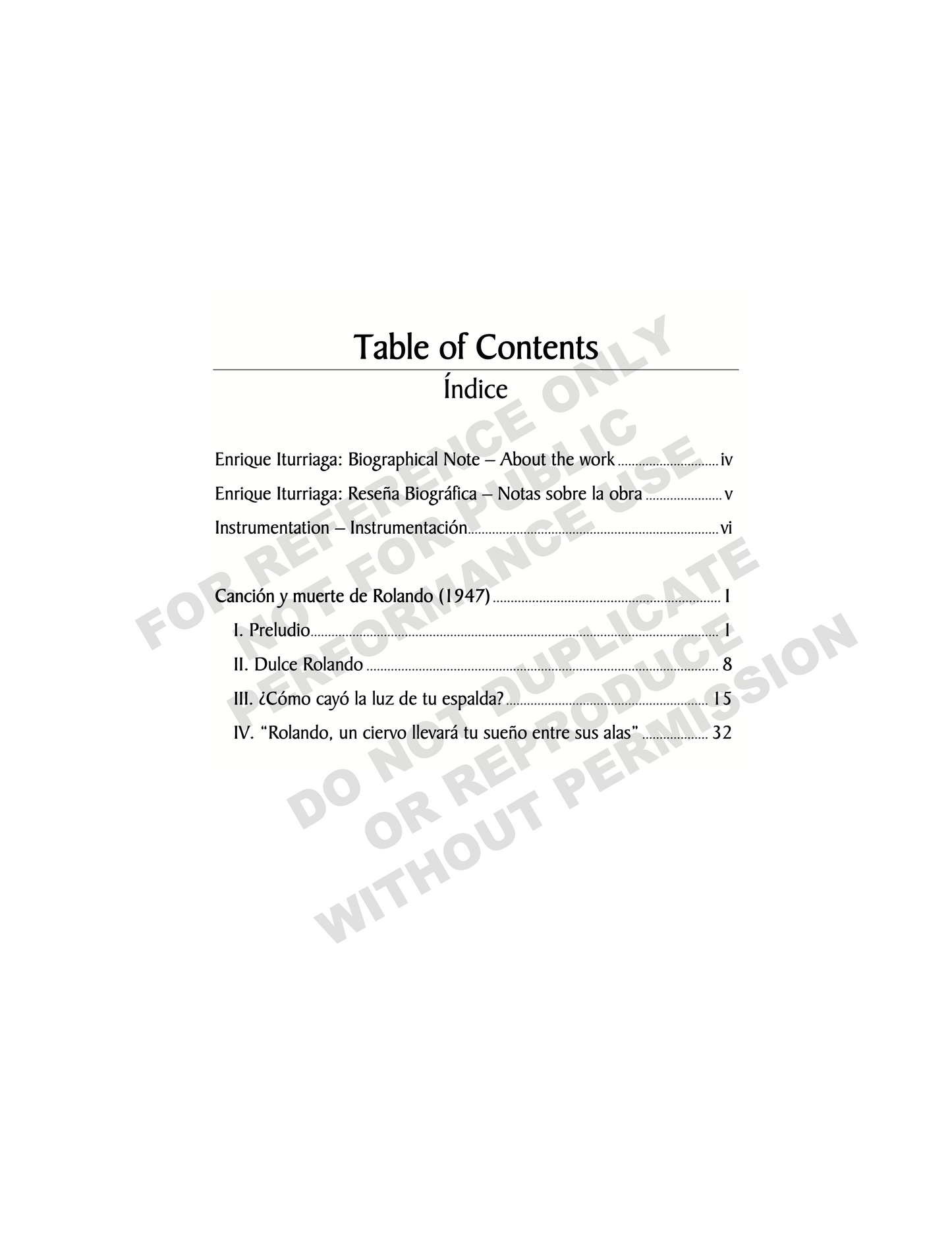 Canción y muerte de Rolando, for soprano and orchestra