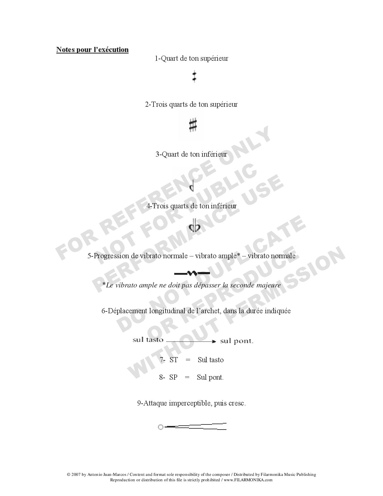 Abanico imaginario, for viola