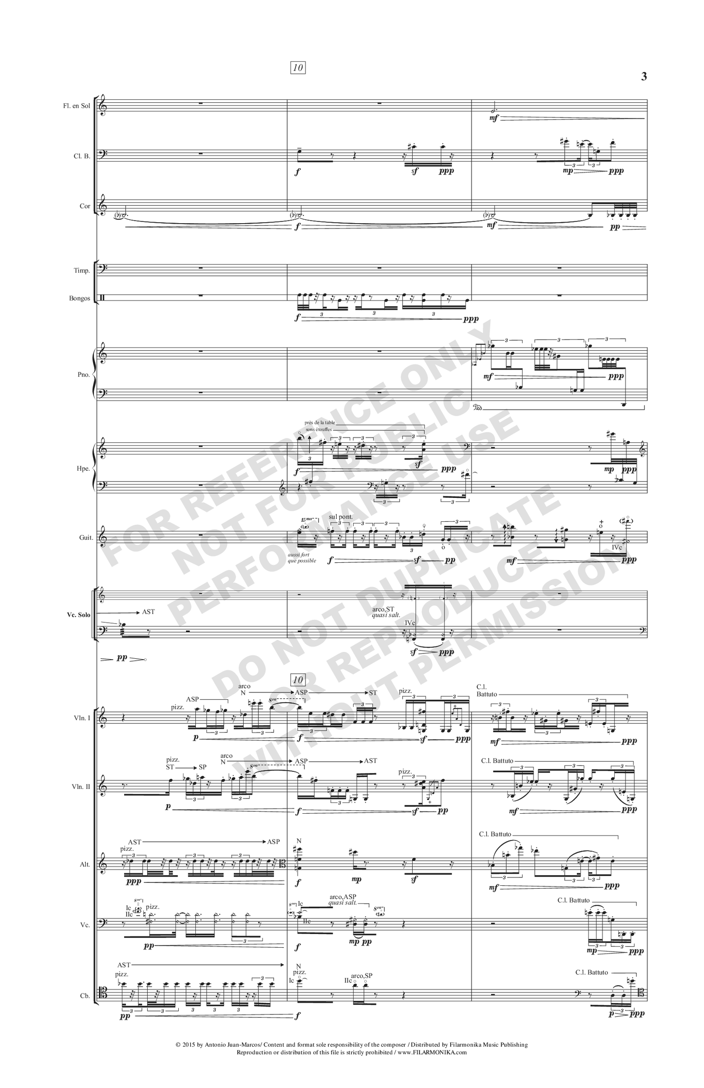 Árbol de abril, for cello and 12-instrument ensemble