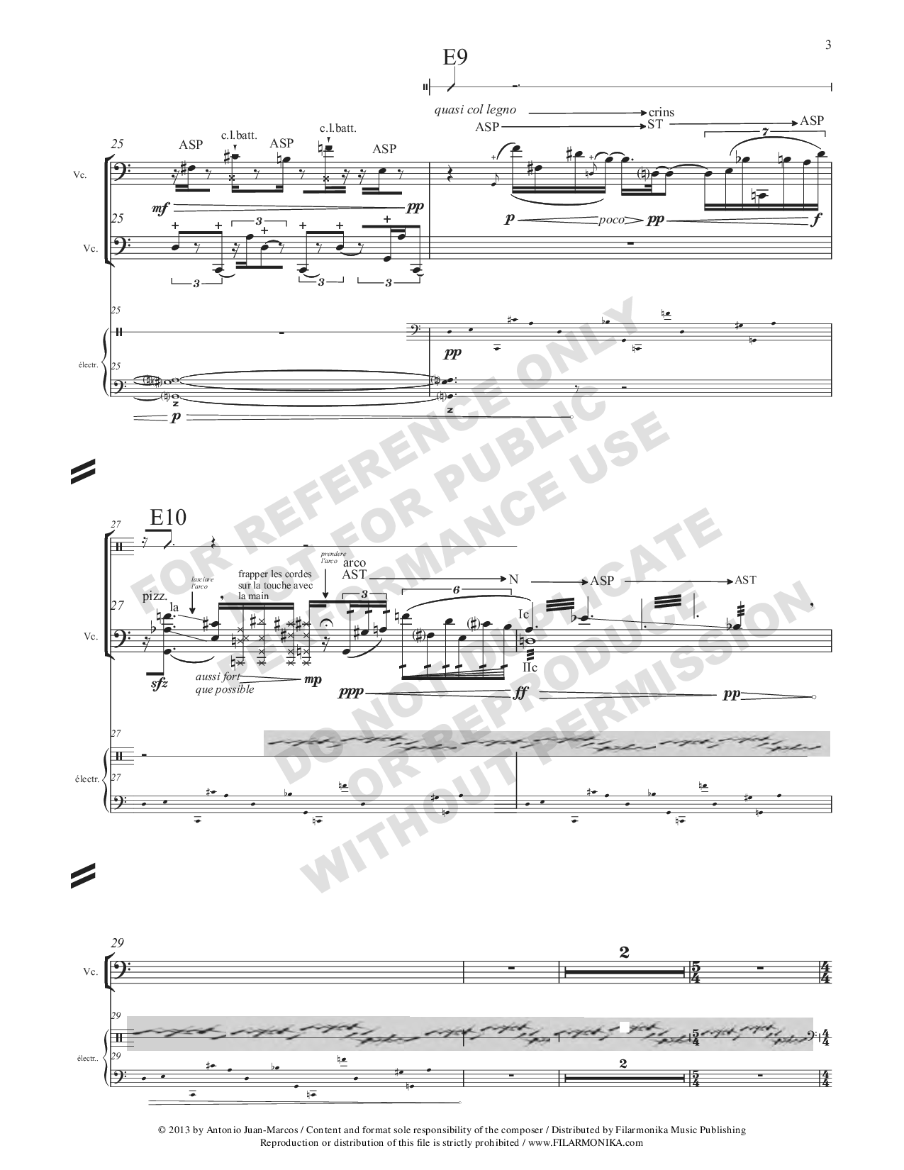 El afilador, for cello and electronics