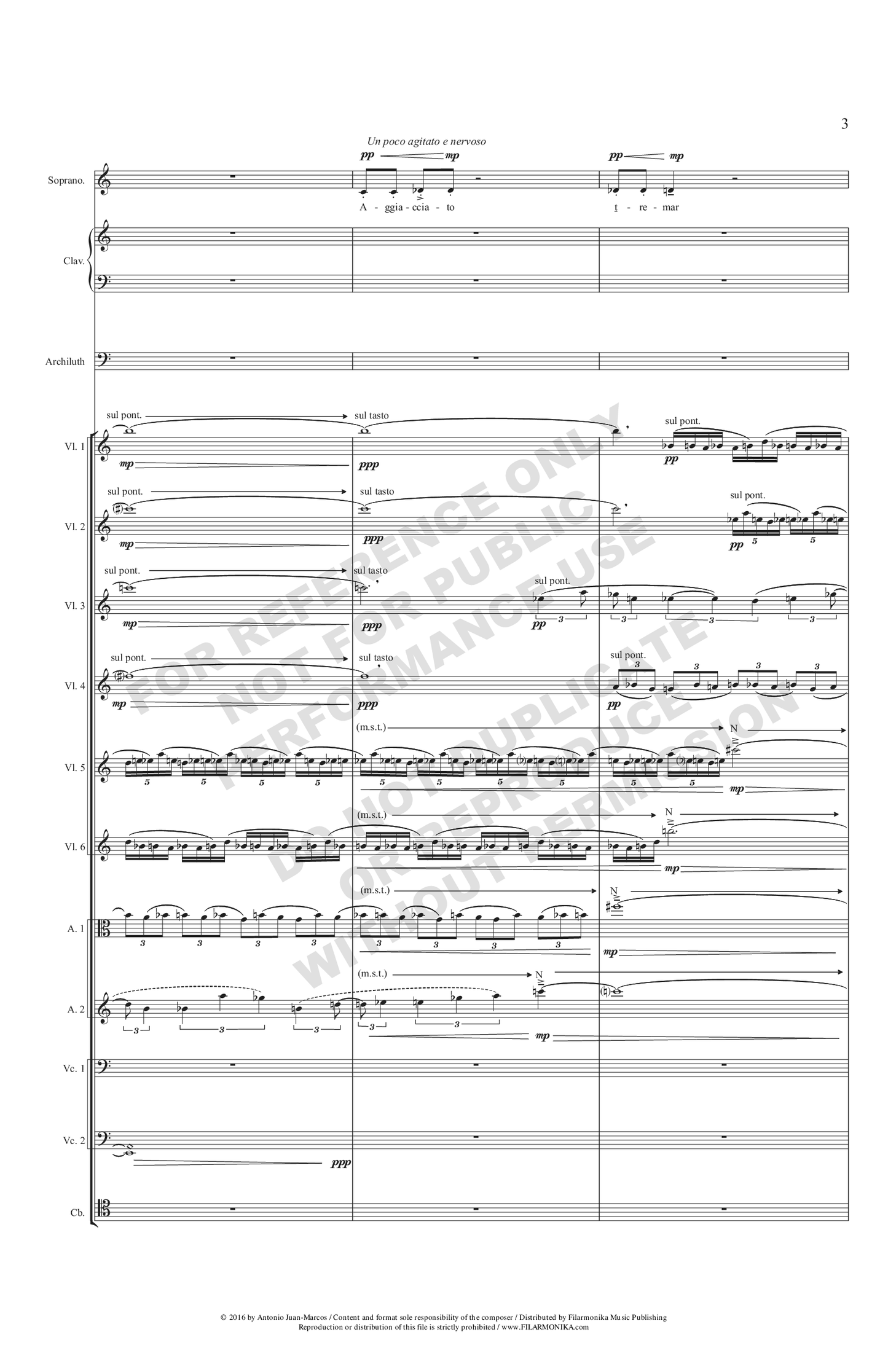 Paesaggi corporei, for soprano and ensemble