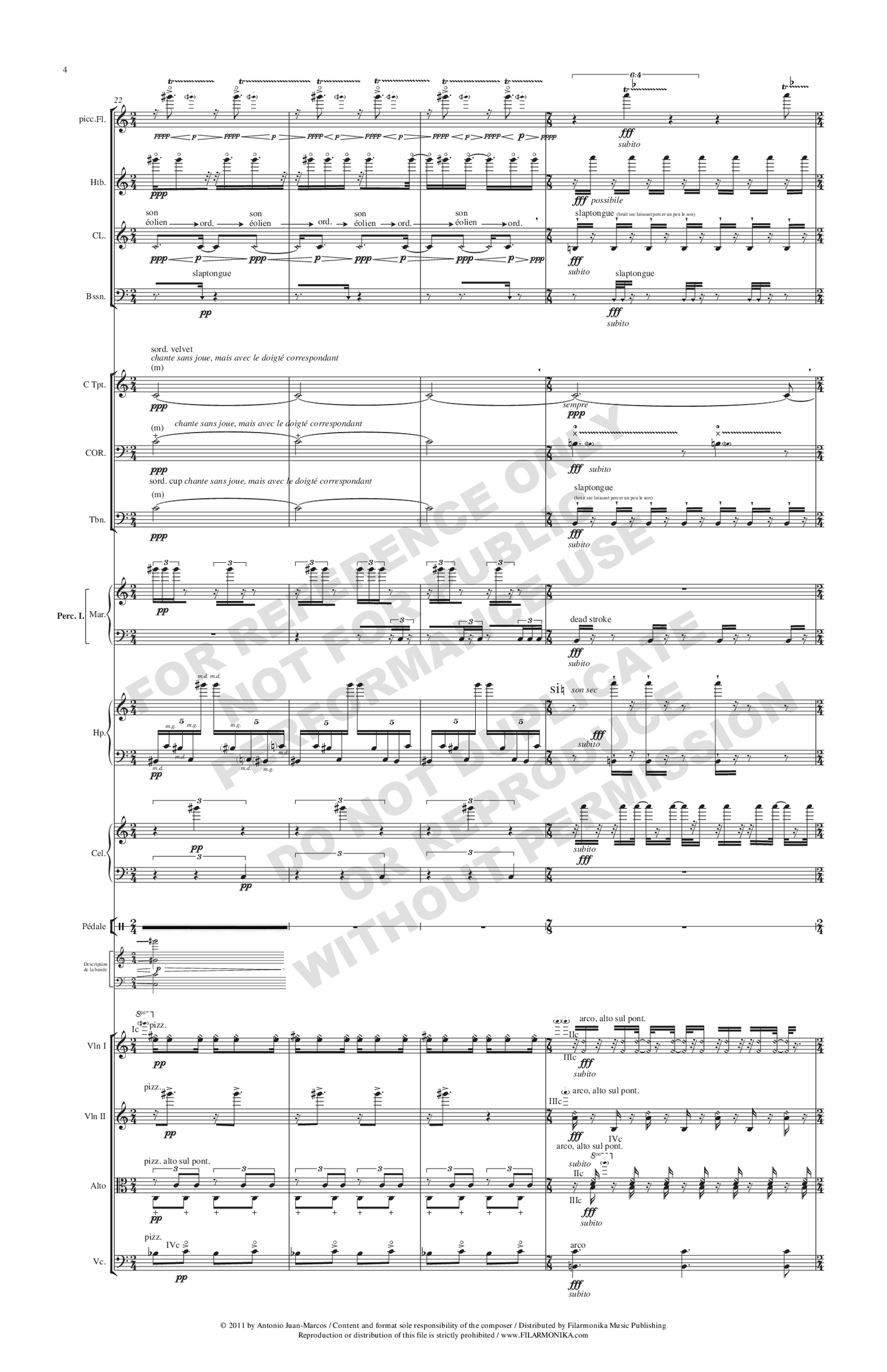 Sin nombres, for voice, ensemble, and electronics