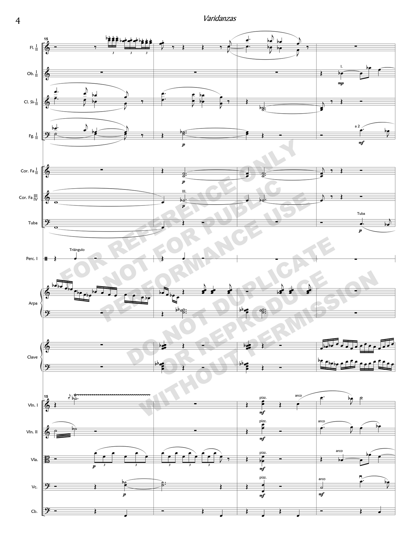 Varidanzas, Op. 12 - Homage to Béla Bartok