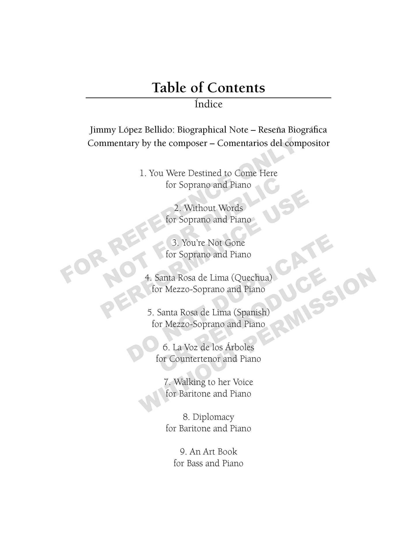 Bel Canto: Selected Arias for Voice and Piano