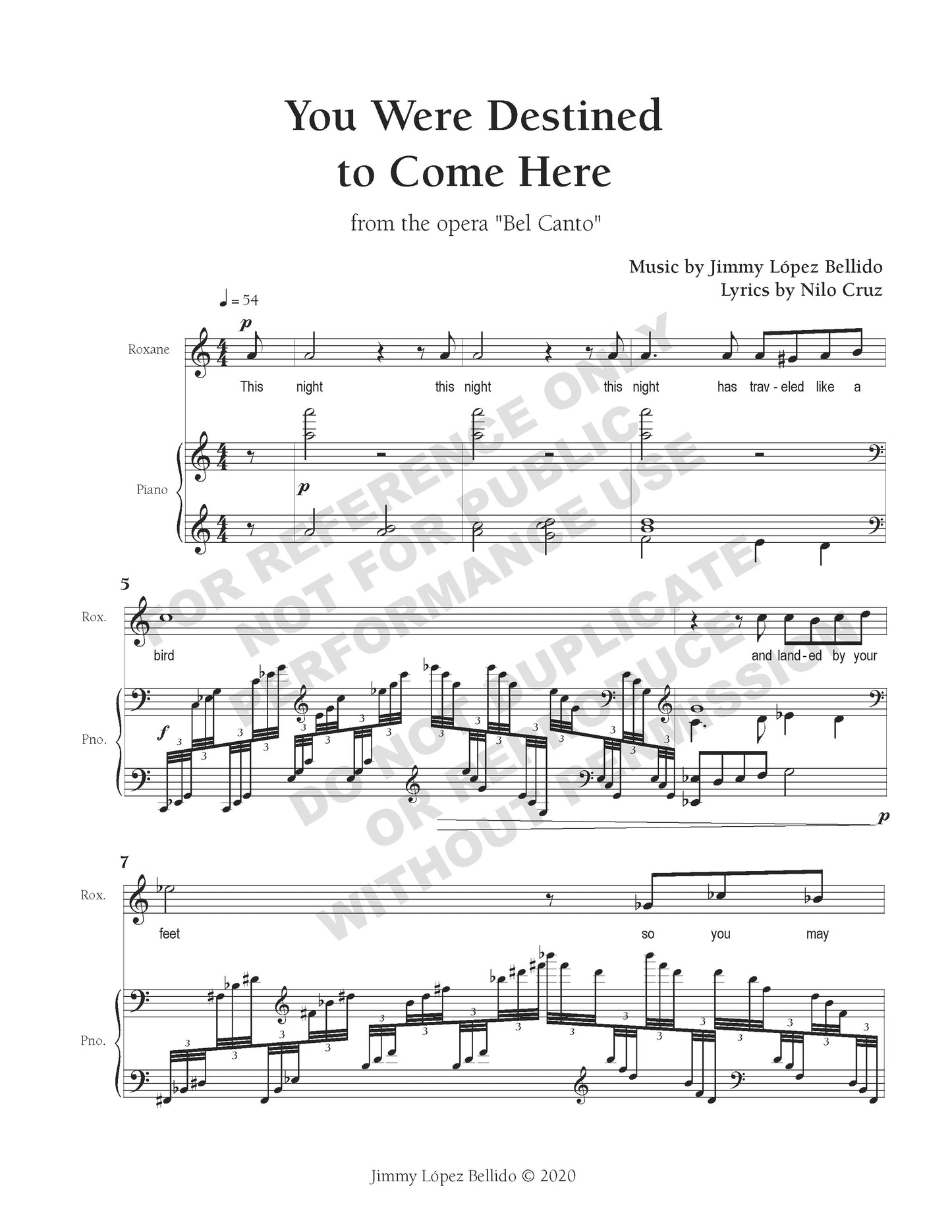 Bel Canto: Selected Arias for Voice and Piano
