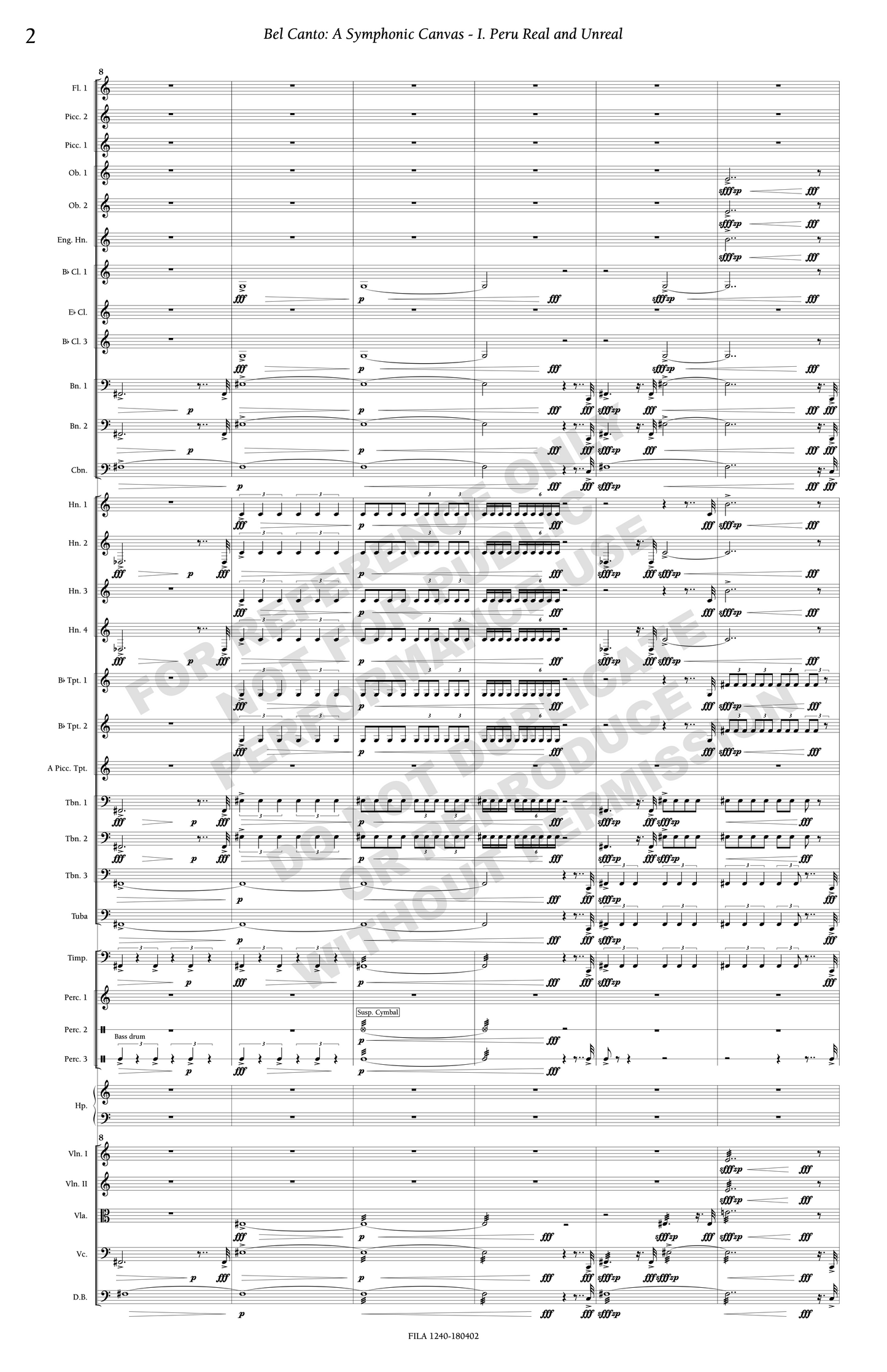 Bel Canto: A Symphonic Canvas, for orchestra