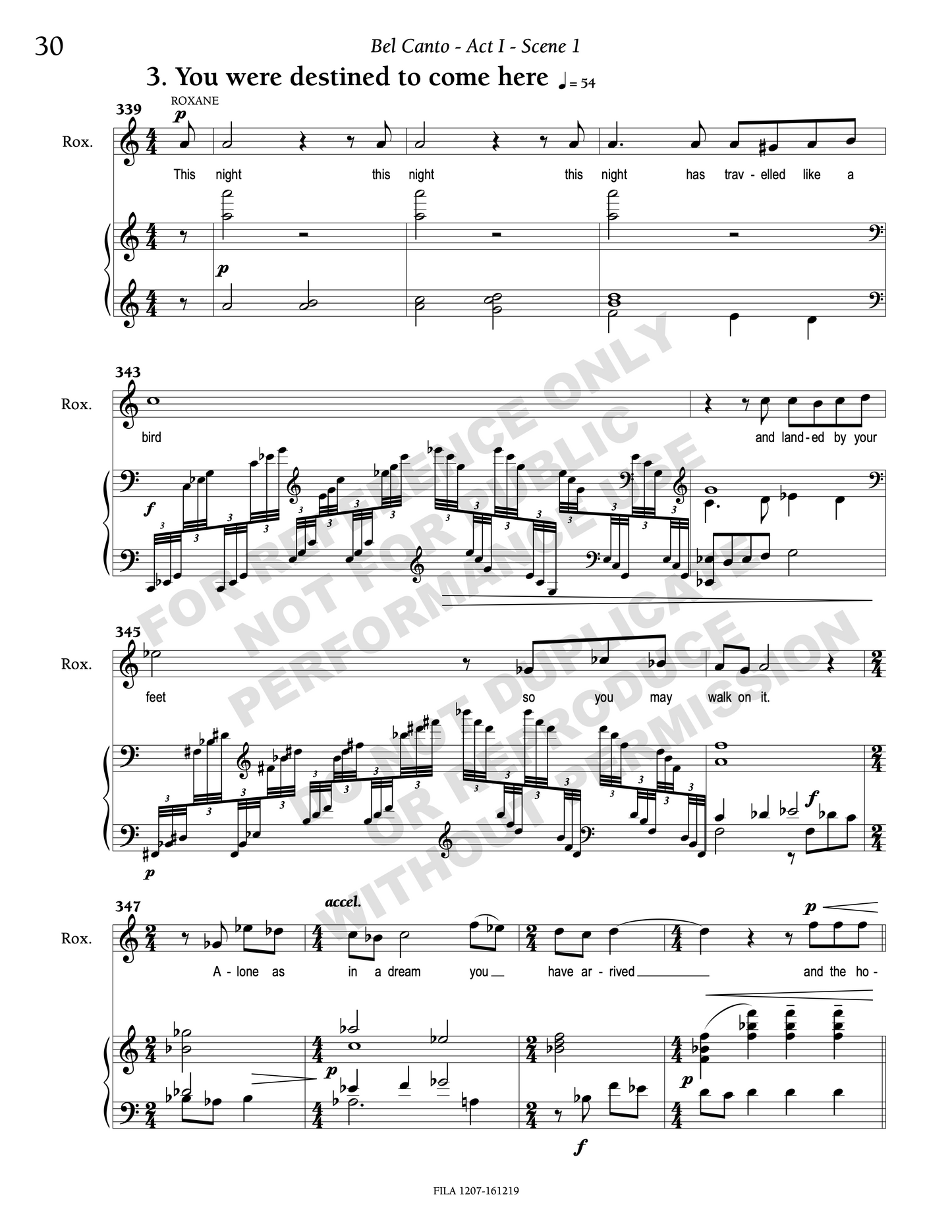 Bel Canto: An Opera in Two Acts
