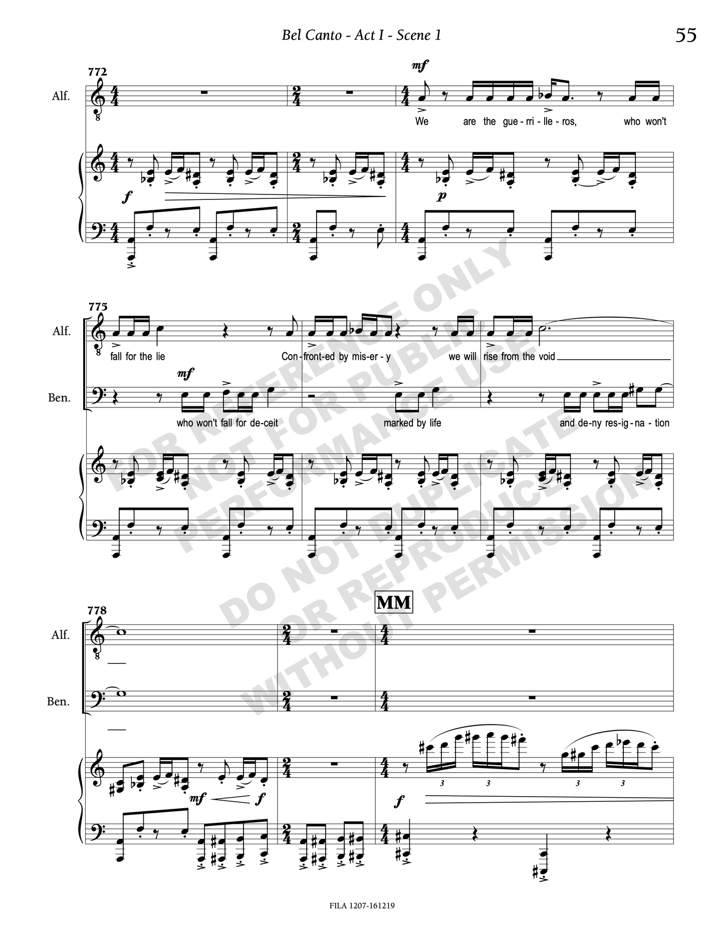 Bel Canto: An Opera in Two Acts