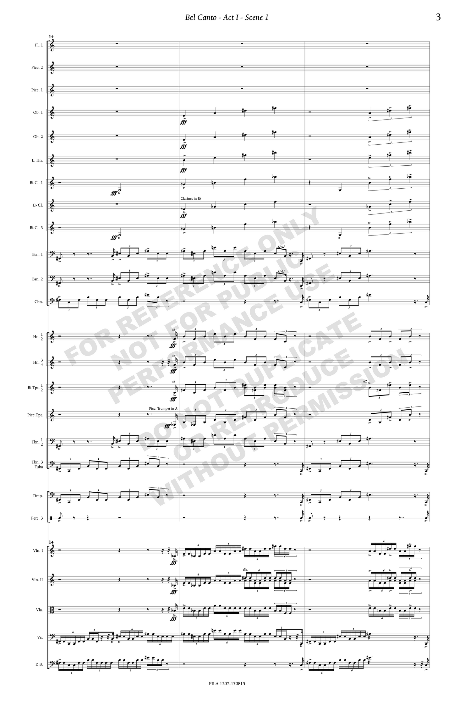Bel Canto: An Opera in Two Acts