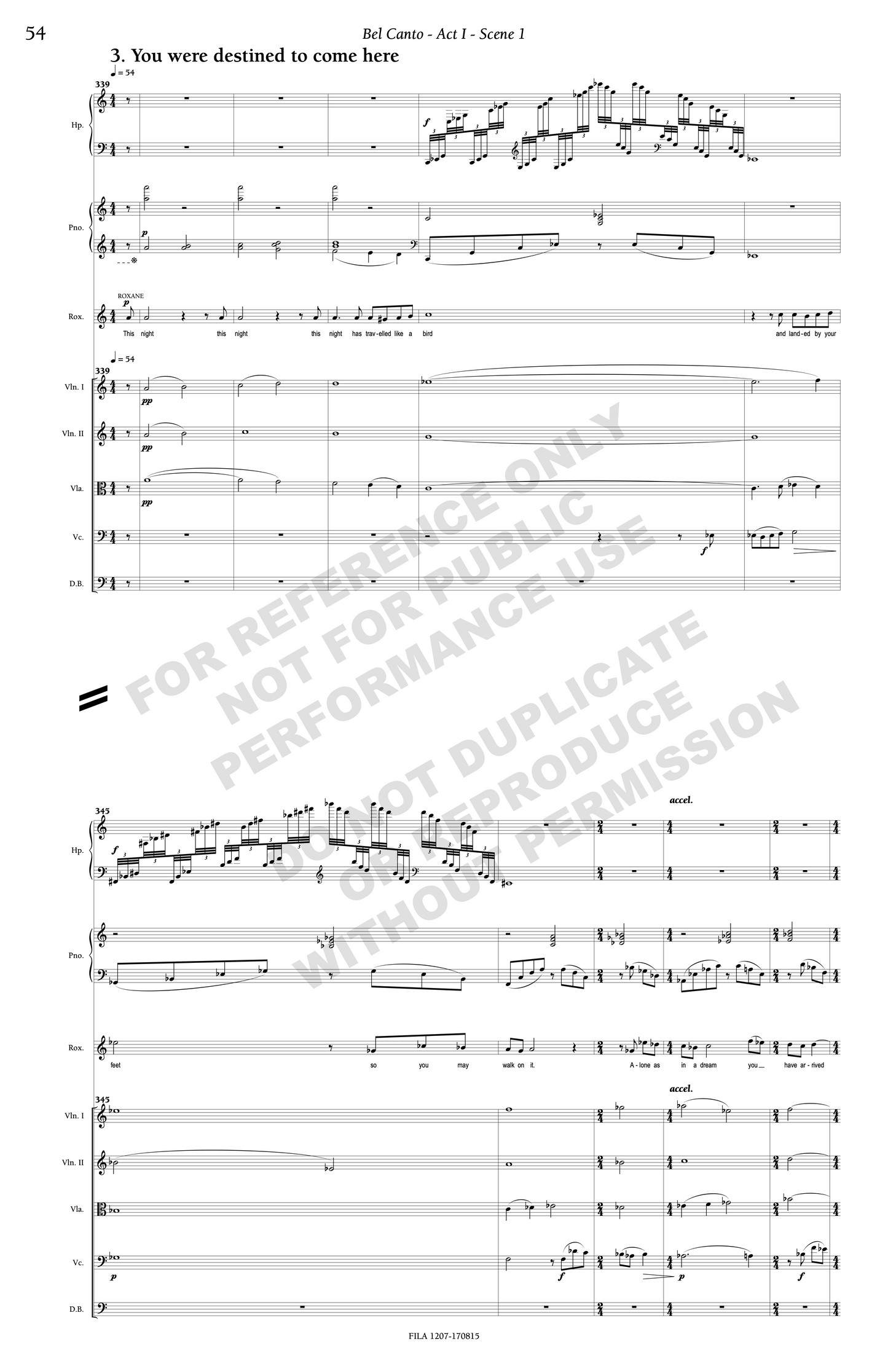 Bel Canto: An Opera in Two Acts
