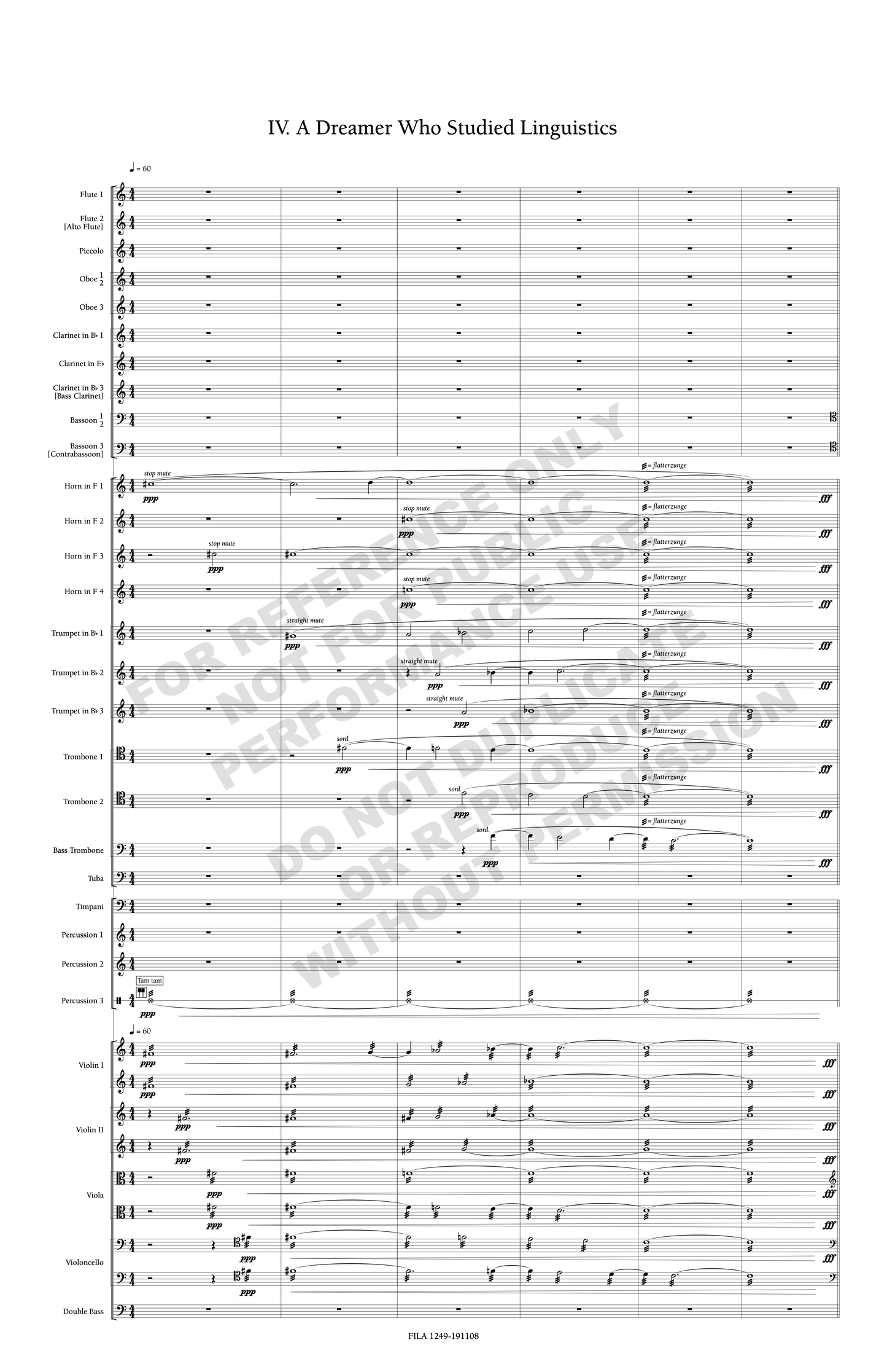 Dreamers, an oratorio for soprano, mixed chorus and orchestra