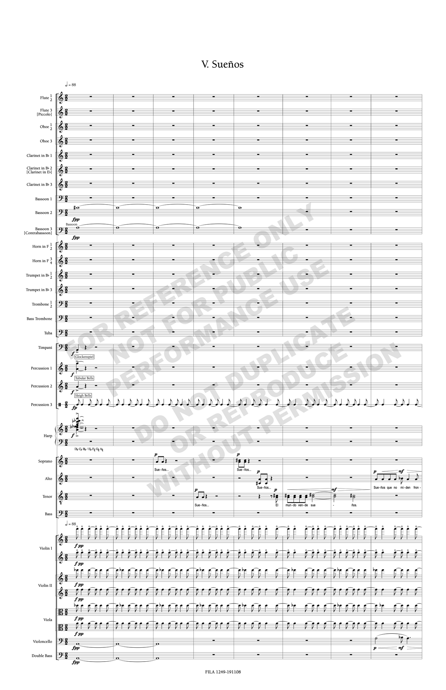 Dreamers, an oratorio for soprano, mixed chorus and orchestra