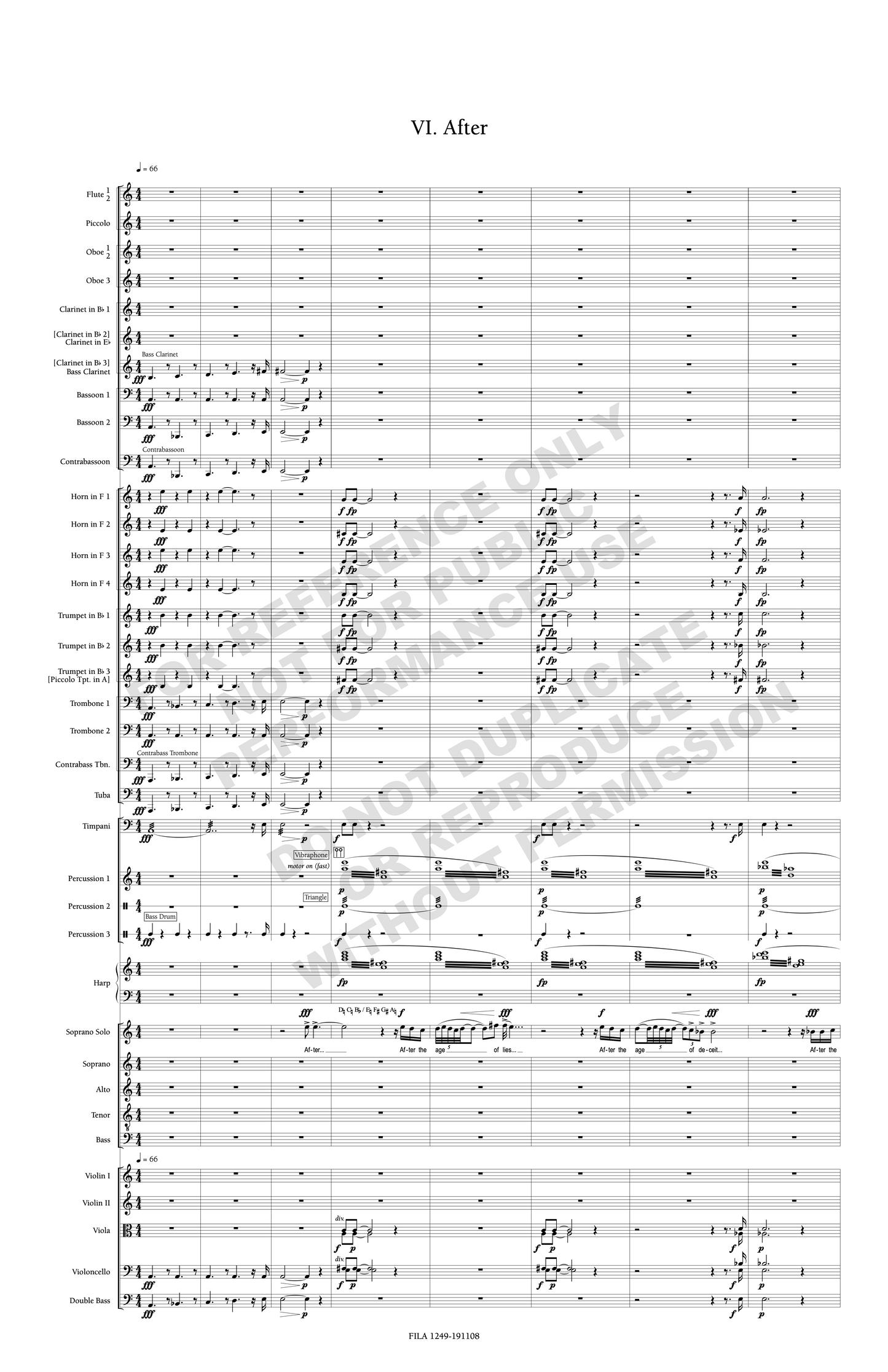 Dreamers, an oratorio for soprano, mixed chorus and orchestra