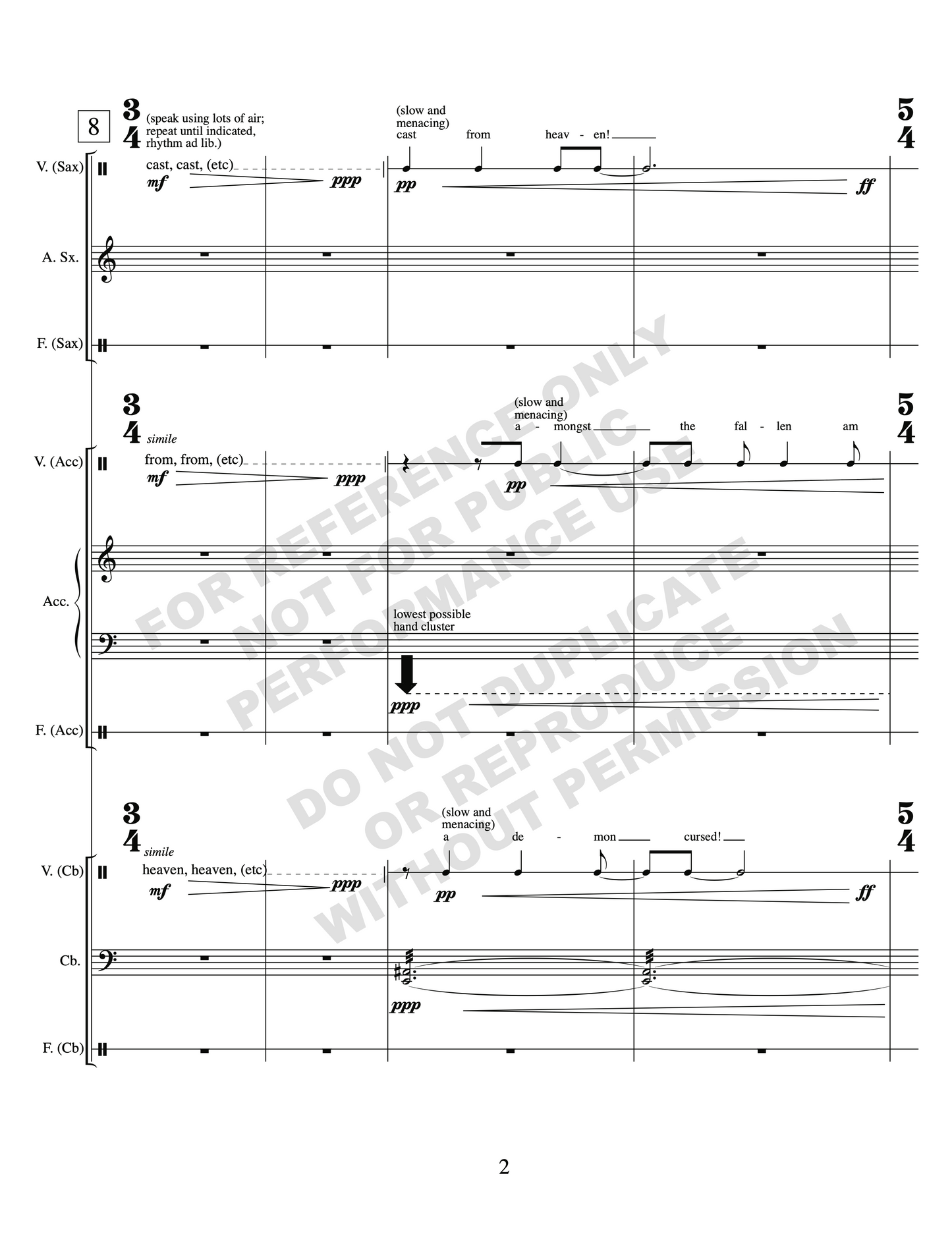 Incubus, for chamber ensemble