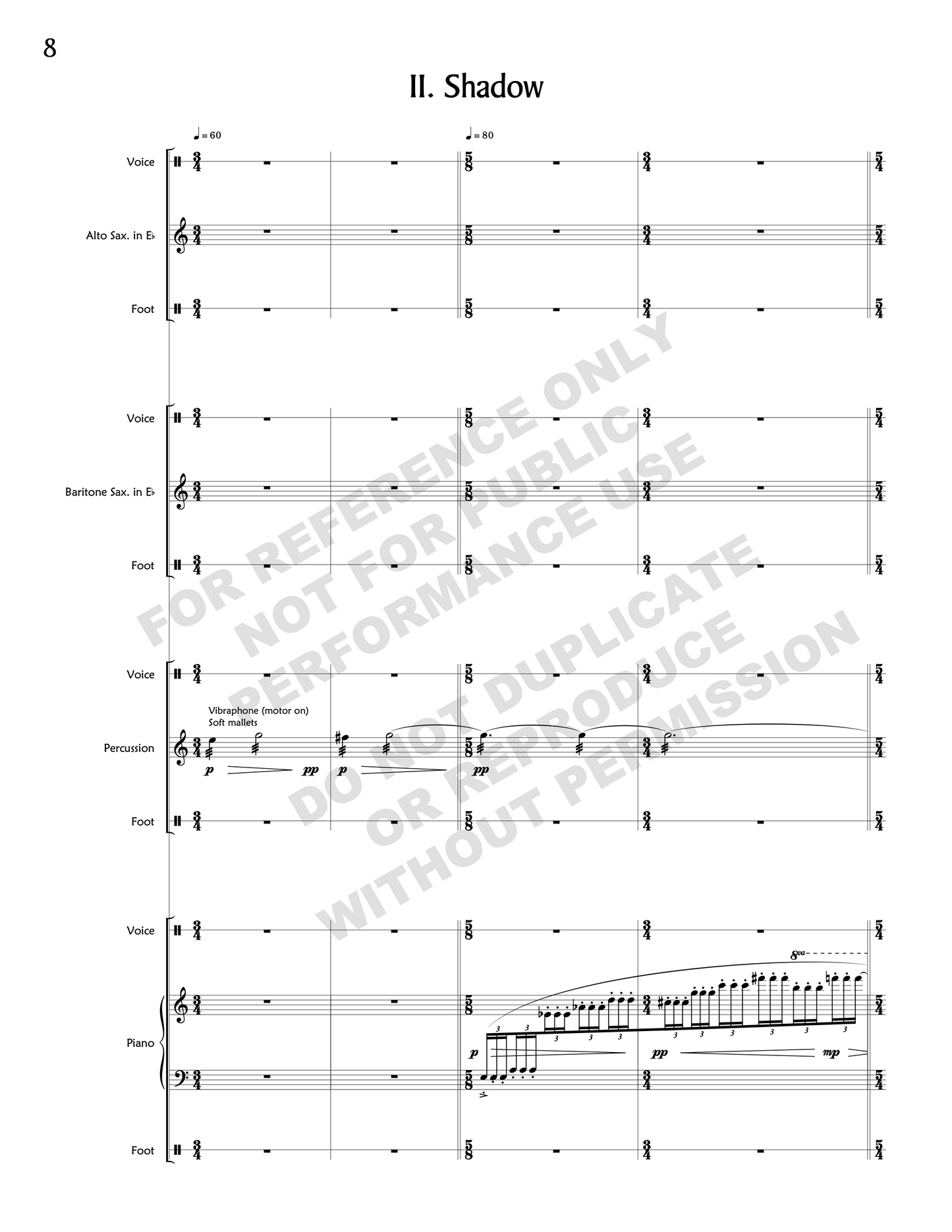 Incubus II, for chamber ensemble